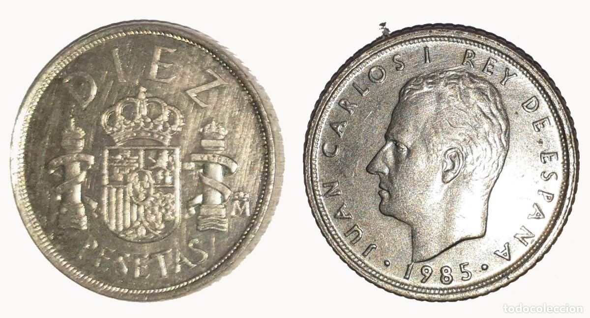 Monedas Juan Carlos I: Espa&ntilde;a 10 Pesetas 1985 &ndash; Juan Carlos I &ndash; KM#827