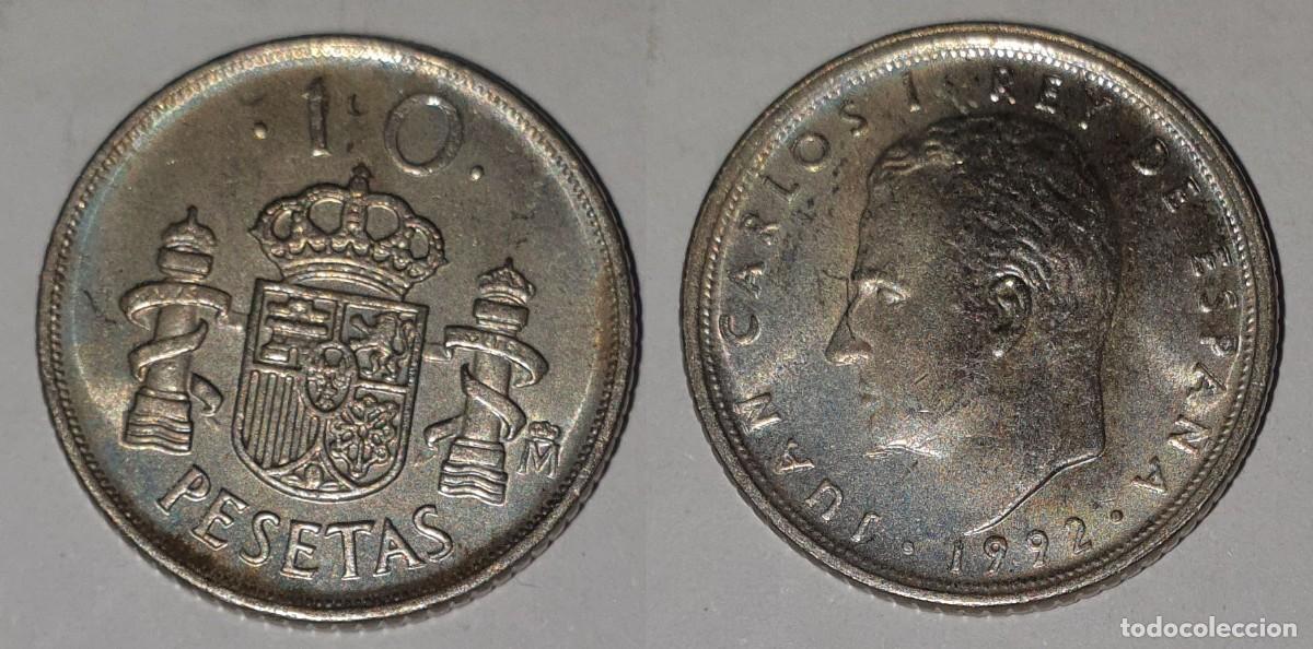Monedas Juan Carlos I: Espa&ntilde;a &ndash; 10 Pesetas 1992 &ndash; Juan Carlos I &ndash; KM#903