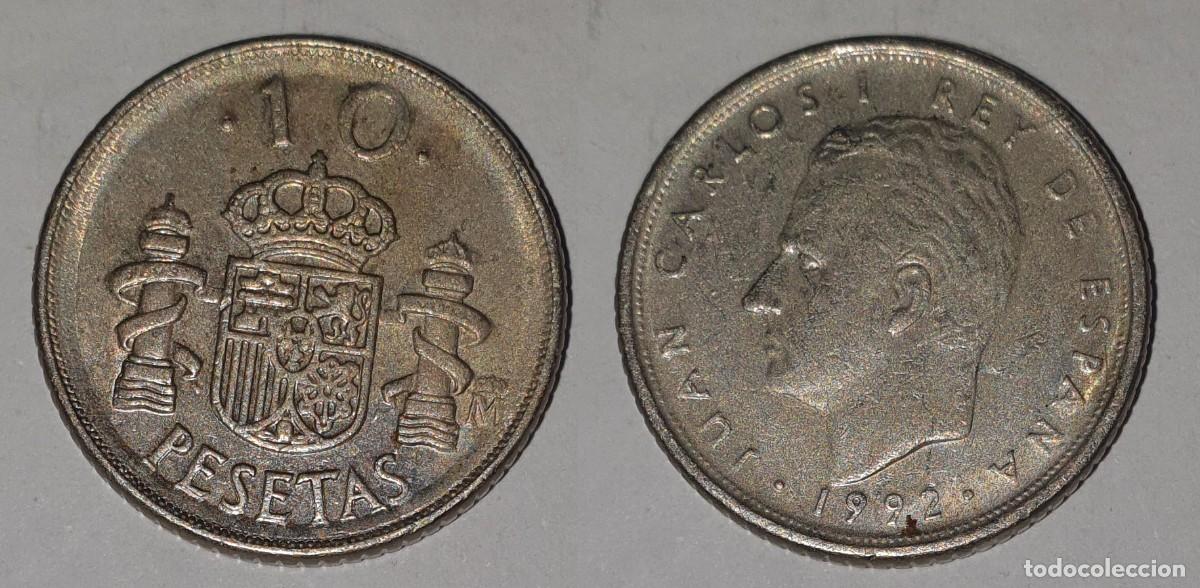 Monedas Juan Carlos I: Espa&ntilde;a &ndash; 10 Pesetas 1992 &ndash; Juan Carlos I &ndash; KM#903