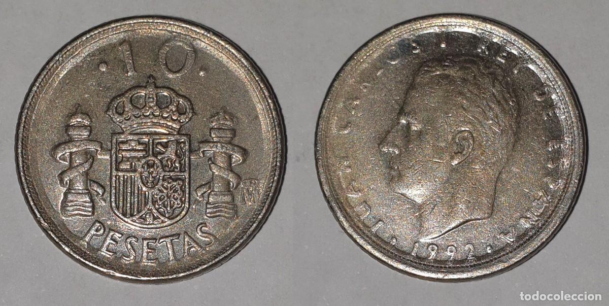 Monedas Juan Carlos I: Espa&ntilde;a &ndash; 10 Pesetas 1992 &ndash; Juan Carlos I &ndash; KM#903