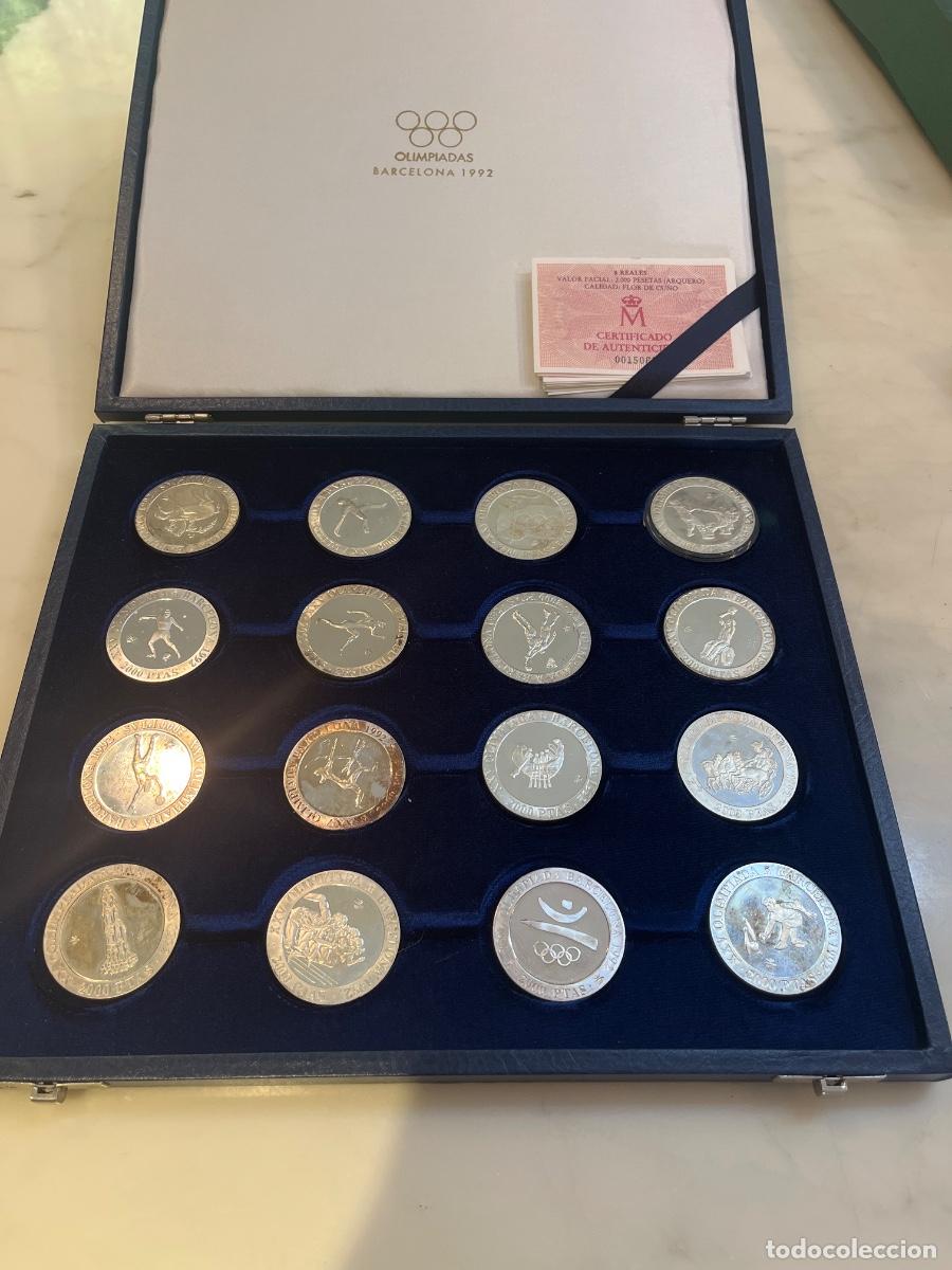 Monedas Juan Carlos I: Coleccion Olimpiadas Barcelona 1992. Plata
