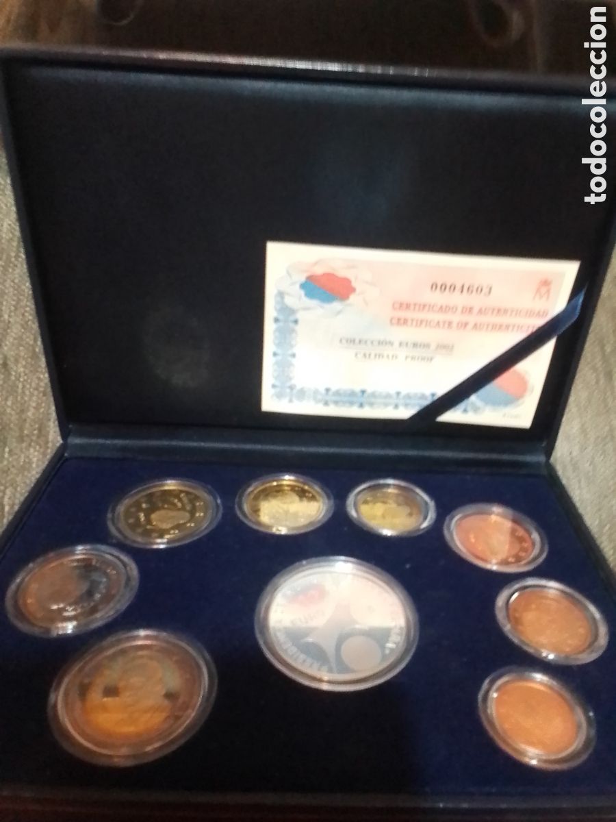 Monedas Juan Carlos I: Euro sets A&ntilde;o 2002 + 12 &euro; de plata