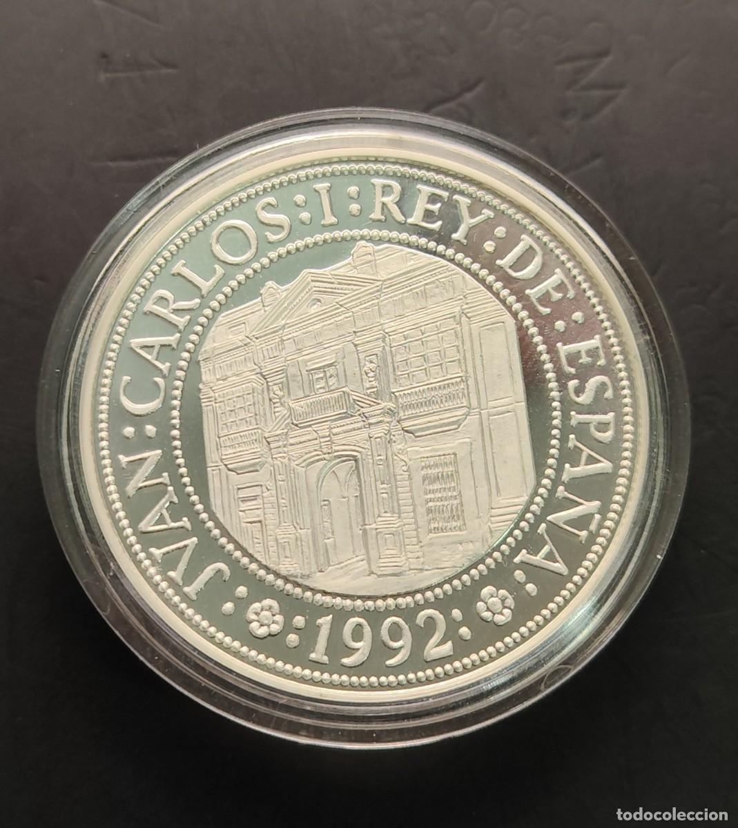 Monedas Juan Carlos I: ESPA&Ntilde;A. A&Ntilde;O 1992. SERIE IV. 5.000 PTAS V CENTENARIO DESCUBRIMIENTO DE AMERICA. PESO 54 GR