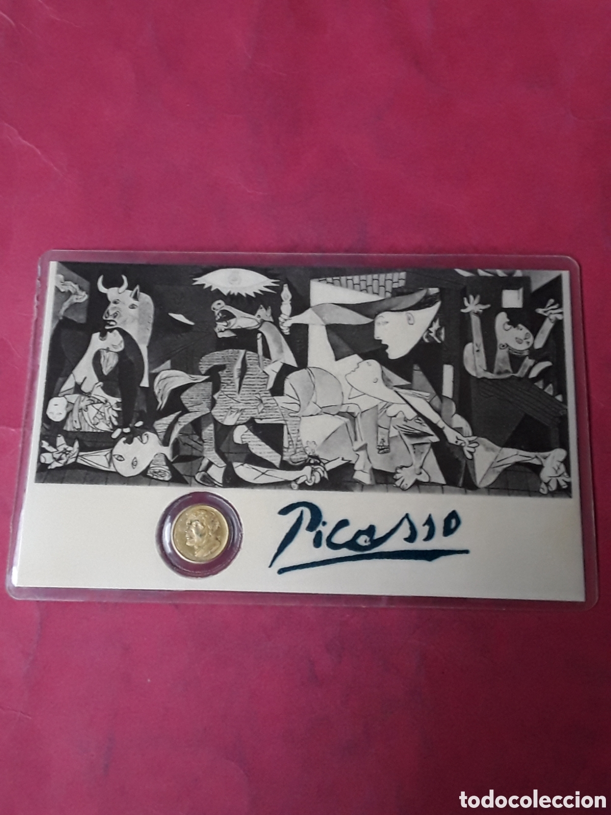 Monedas Juan Carlos I: TARJETA MONEDA MINIATURA PICASSO