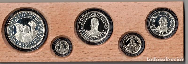 Monedas Juan Carlos I: ESPA&Ntilde;A. A&Ntilde;O 1991 III SERIE &rdquo; V CENTENARIO DESCUBRIMIENTO DE AMERICA &rdquo;