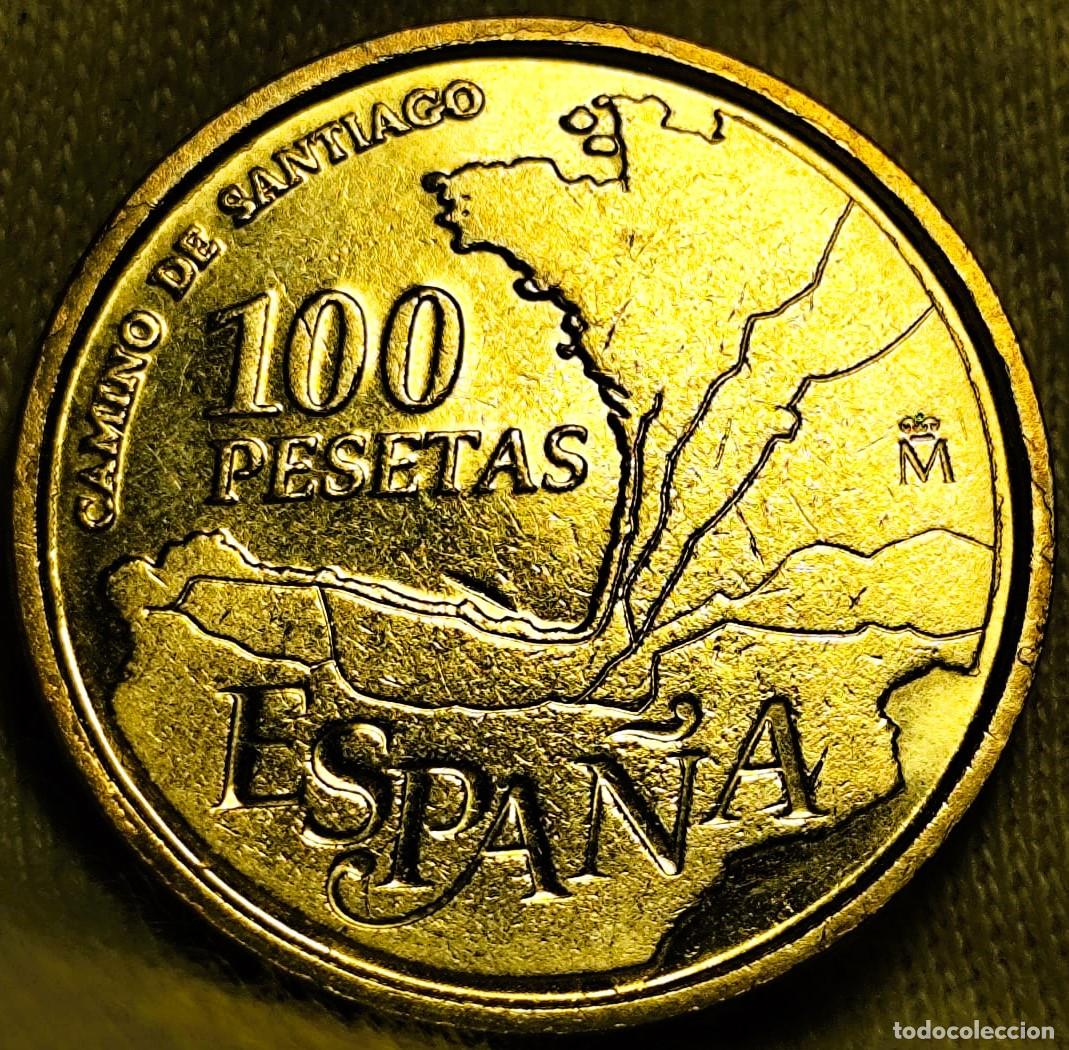Monedas Juan Carlos I: Espa&ntilde;a &ndash; 100 Pesetas 1993 &ldquo;Camino de Santiago&rdquo; &bull; Juan Carlos I &bull; Sin Circular &bull; Lote 2572