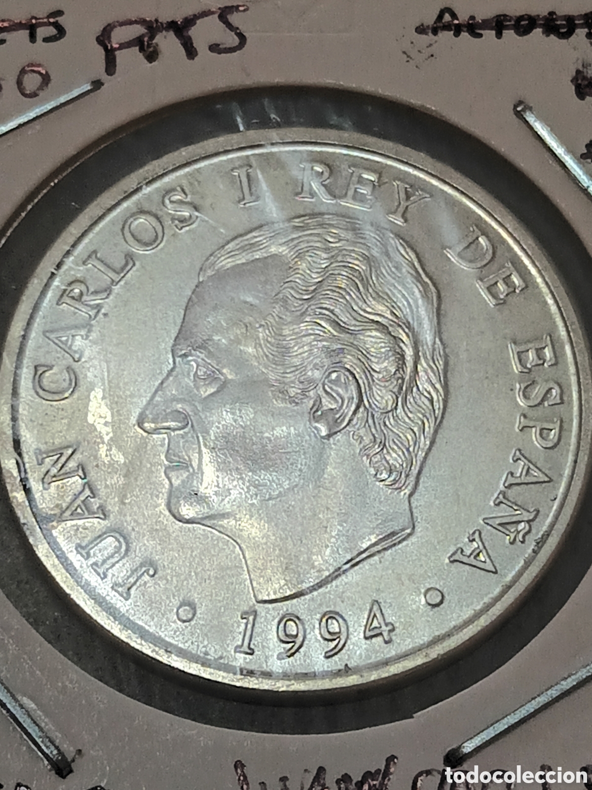 Monedas Juan Carlos I: MONEDA DE 2000 PESETAS DE PLATA A&Ntilde;O 1994 DEL REY SIN CIRCULAR