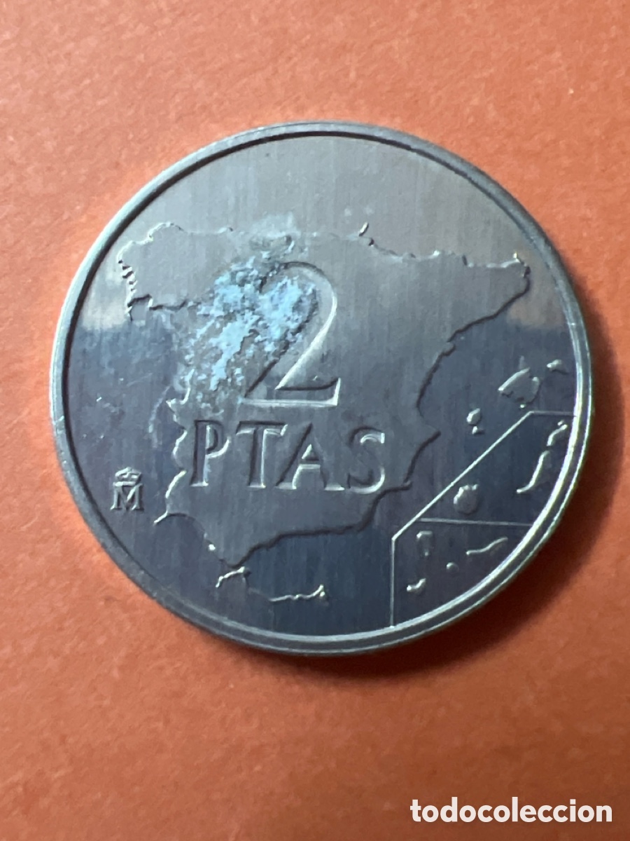 Monedas Juan Carlos I: C294. Moneda 2 pesetas de 1982 - Foto 2