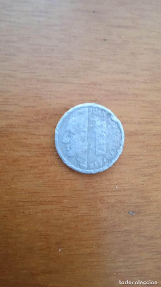 Monedas Juan Carlos I: Moneda de 1 peseta. Rey Juan Carlos I. A&ntilde;o 1998. Defectuosa.