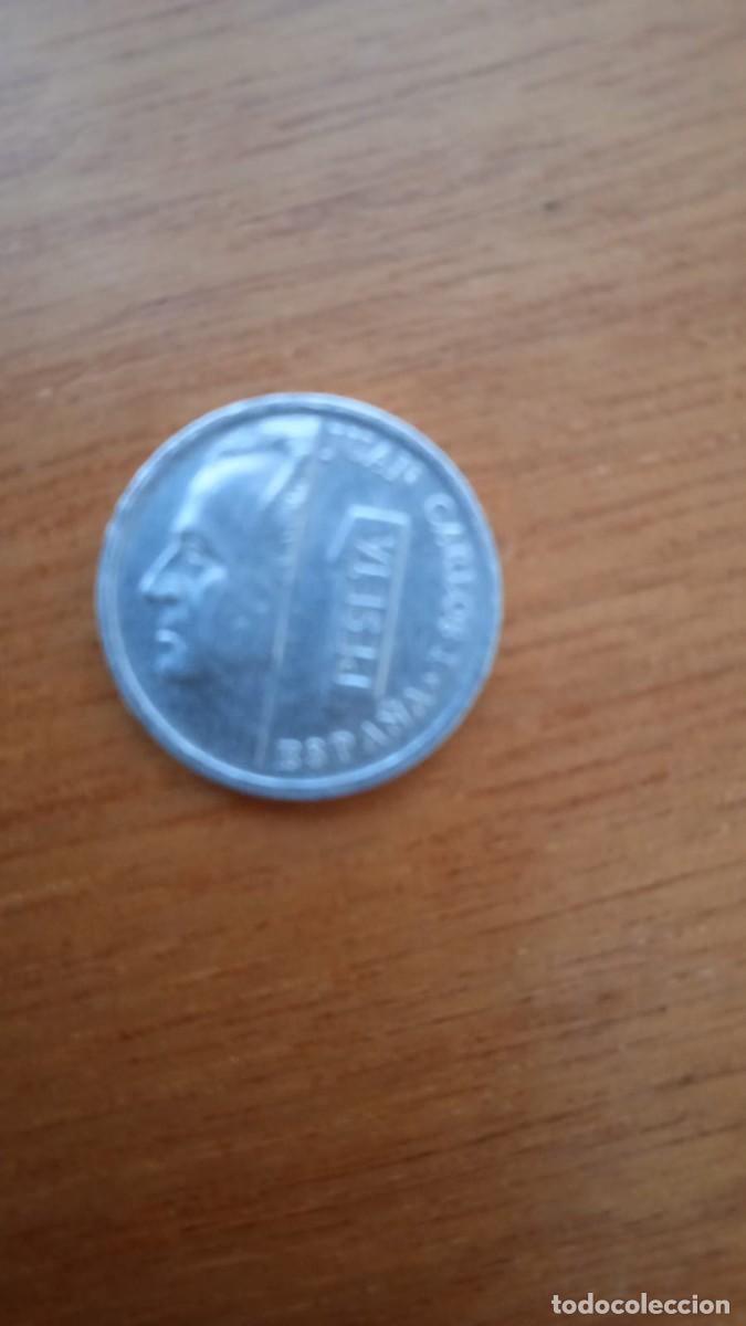 Monedas Juan Carlos I: 1 peseta. Rey Juan Carlos. 1993.