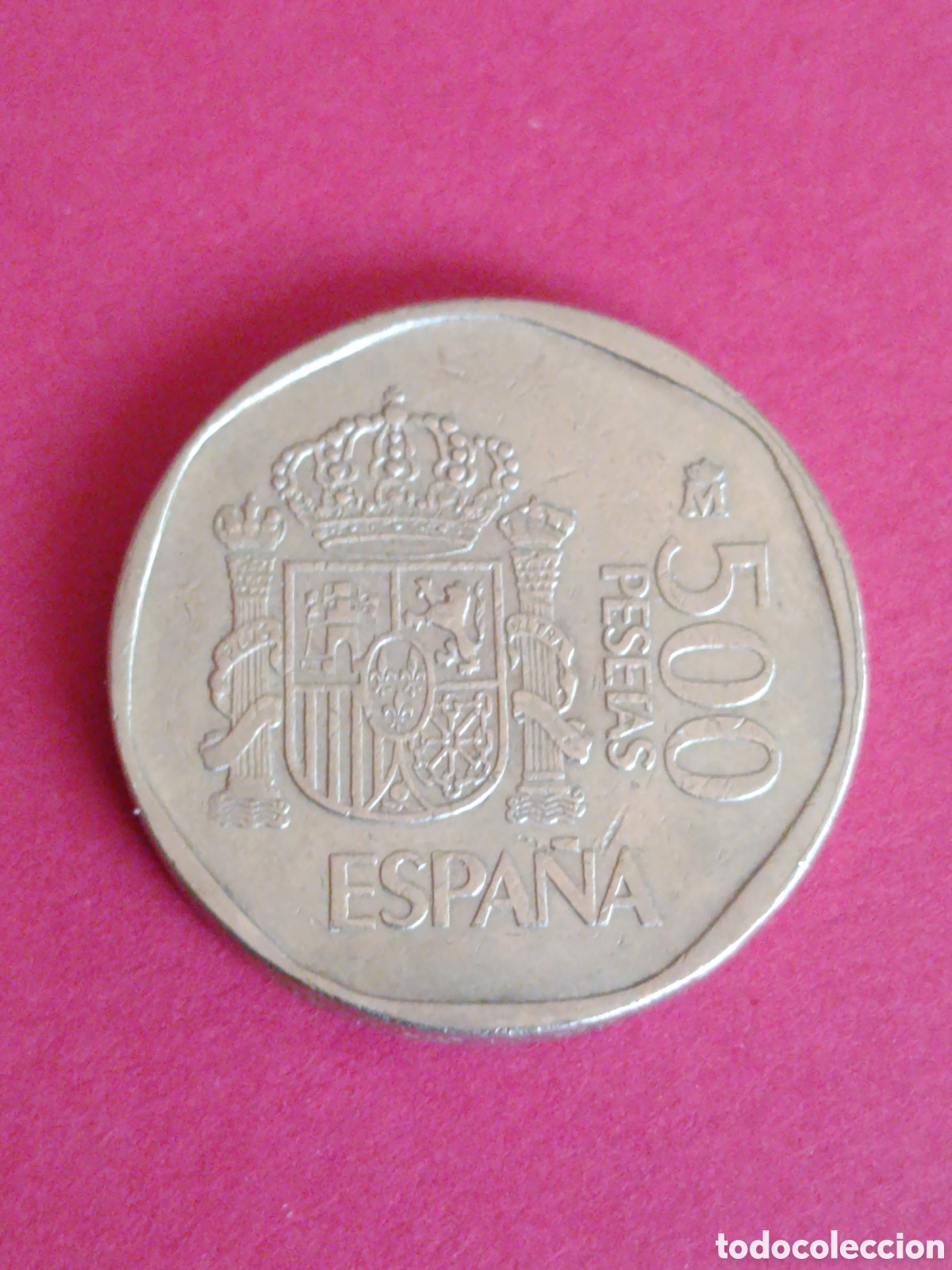 Monedas Juan Carlos I: JUAN CARLOS I. 500 PESETAS DE 1989. CIRCULADA.