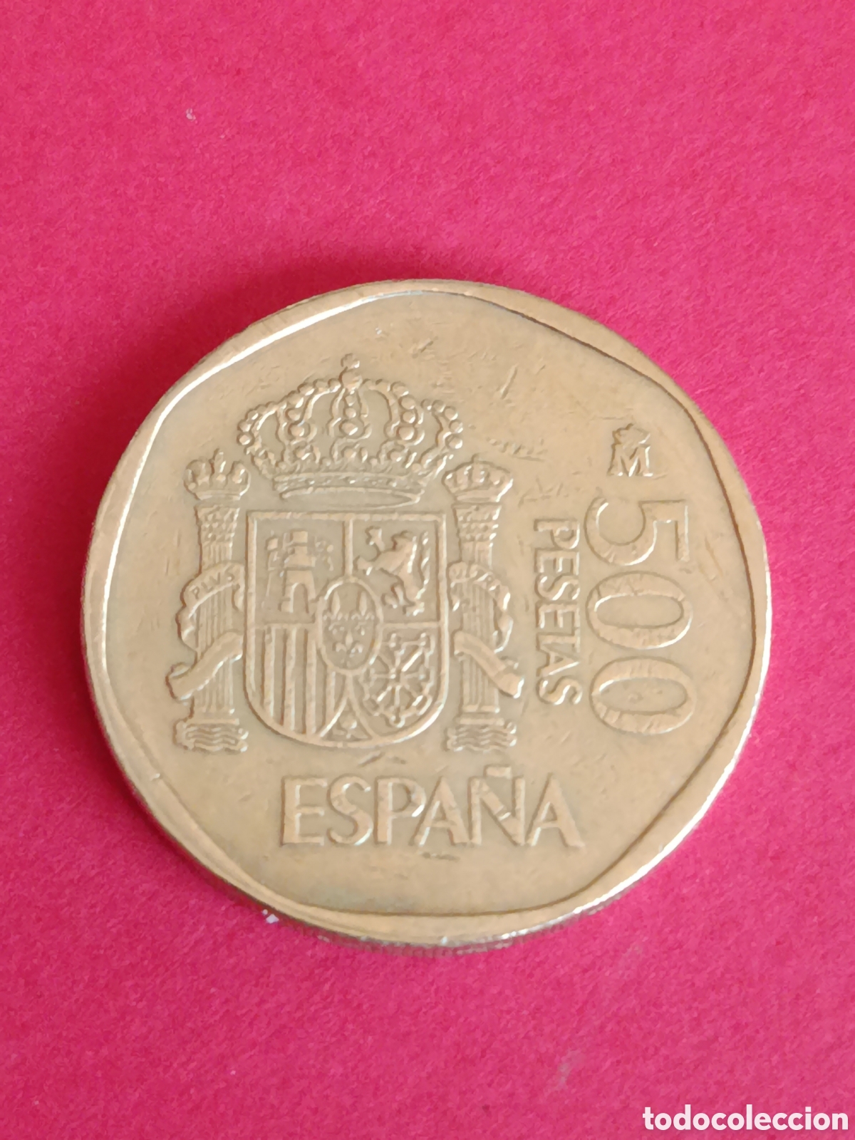 Monedas Juan Carlos I: JUAN CARLOS I. 500 PESETAS DE 1989. CIRCULADA.
