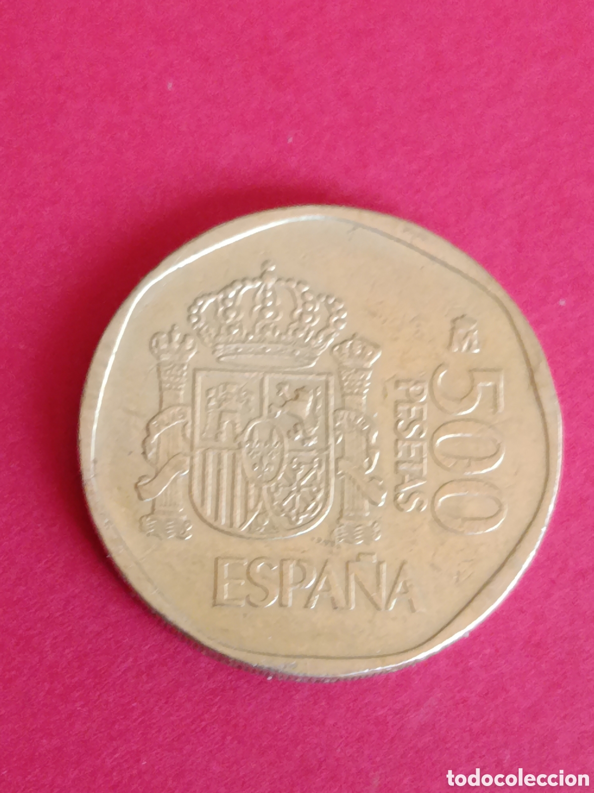Monedas Juan Carlos I: JUAN CARLOS I. 500 PESETAS DE 1988. CIRCULADA.
