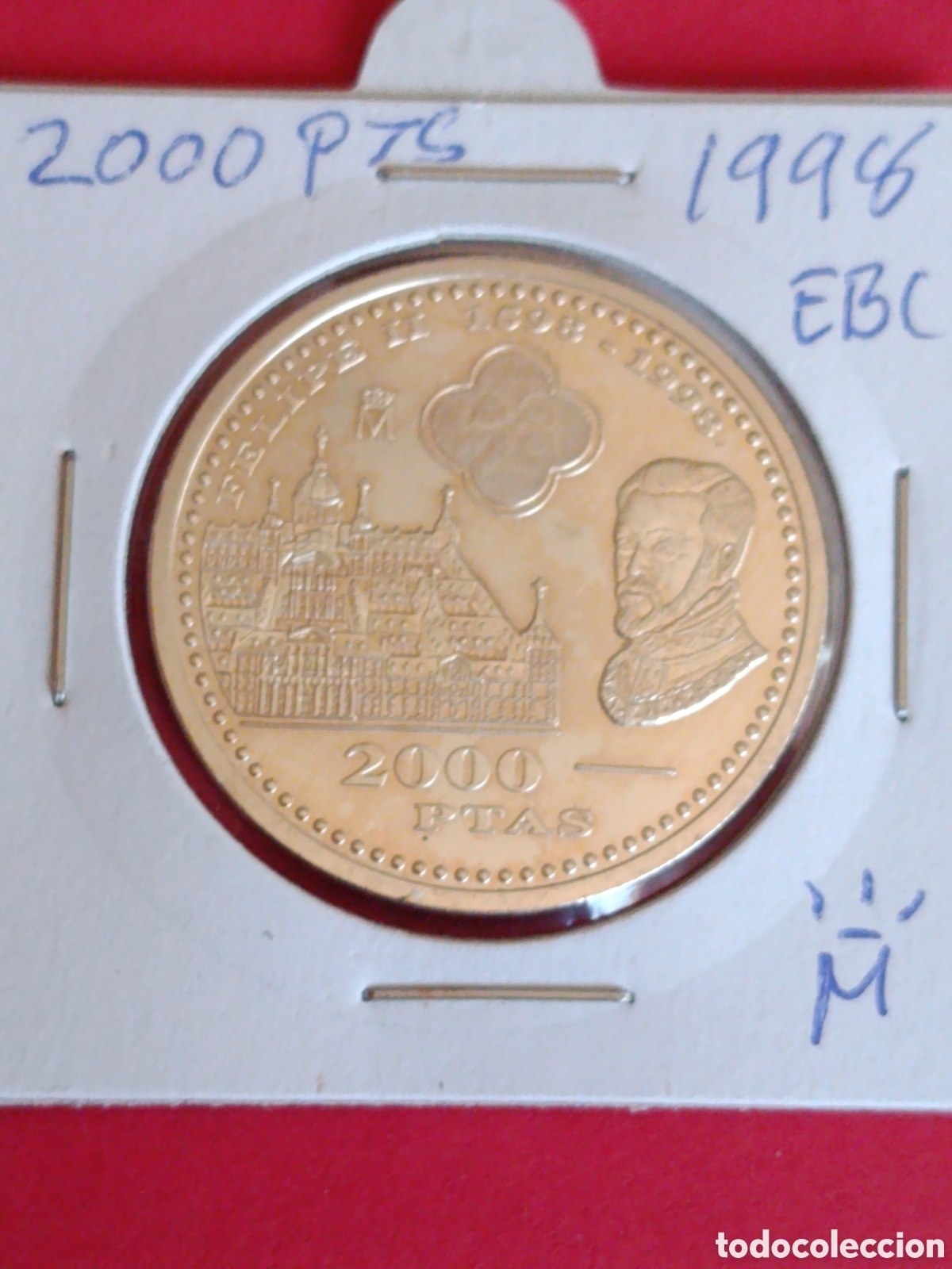 Monedas Juan Carlos I: JUAN CARLOS I. 2000 PESETAS DE 1998. EBC. PLATA.