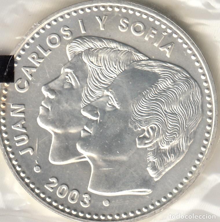 Monedas Juan Carlos I: JUAN CARLOS I: 12 EUROS 2003 / PLATA