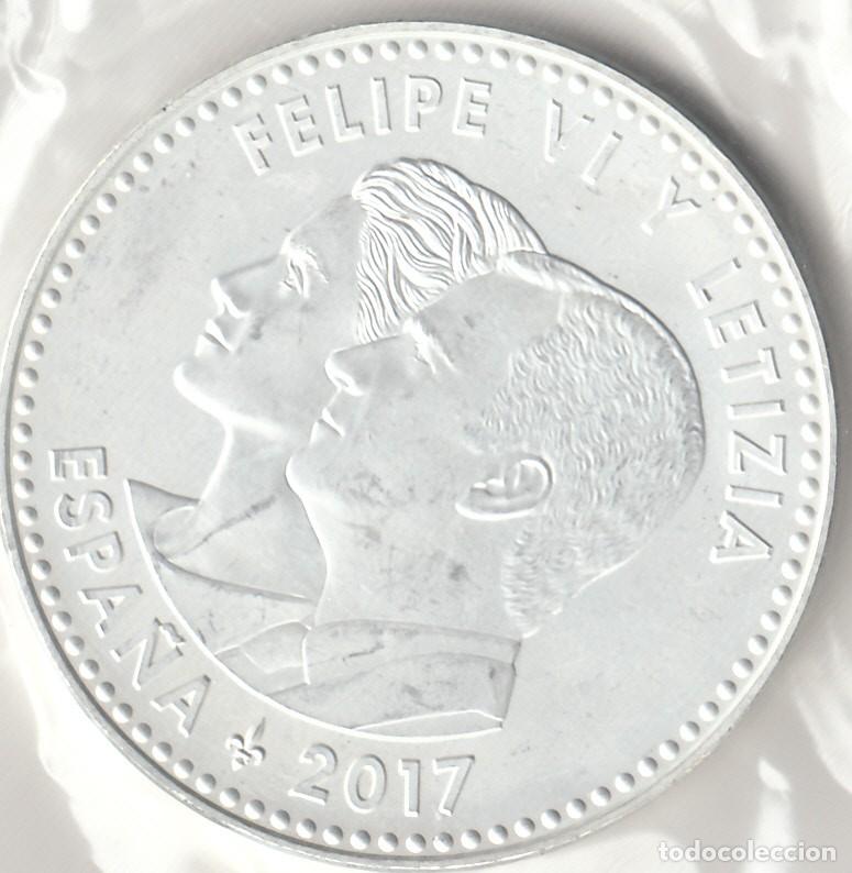 Monedas Juan Carlos I: FELIPE VI: 30 EUROS 2017 / PLATA