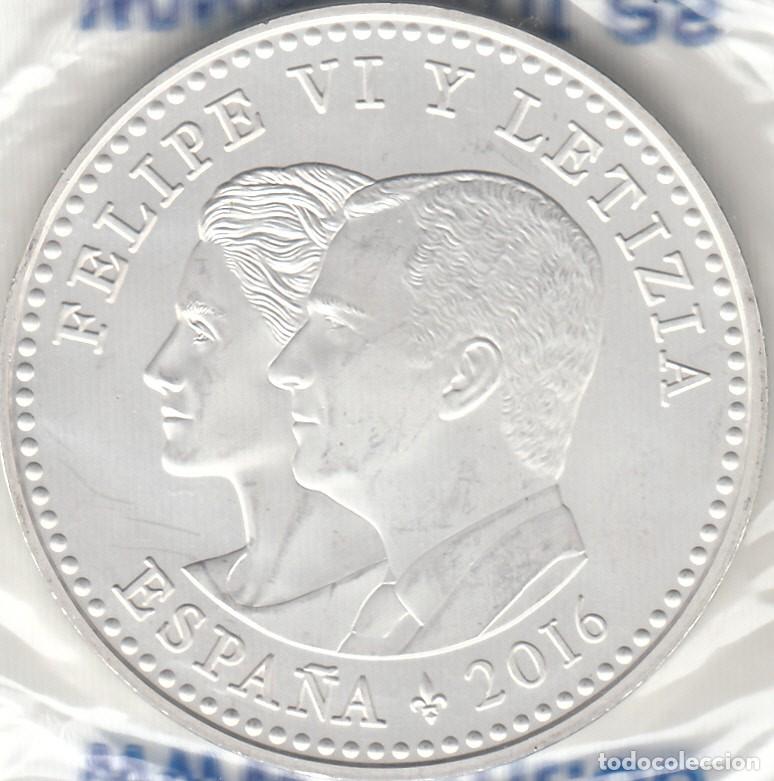 Monedas Juan Carlos I: FELIPE VI: 30 EUROS 2016 / PLATA