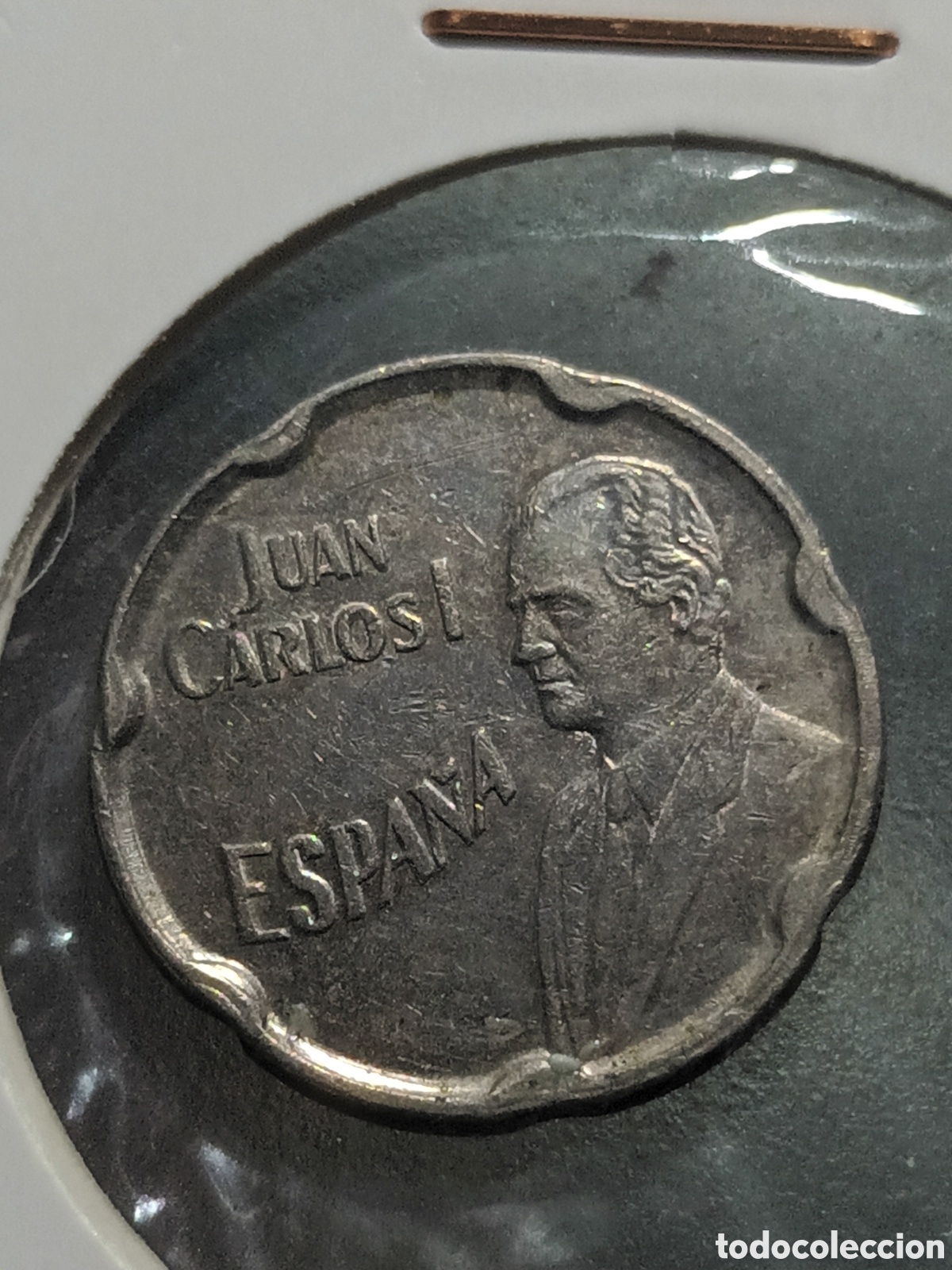 Monedas Juan Carlos I: MONEDA DE 50 PESETAS DEL REY A&Ntilde;O 1990