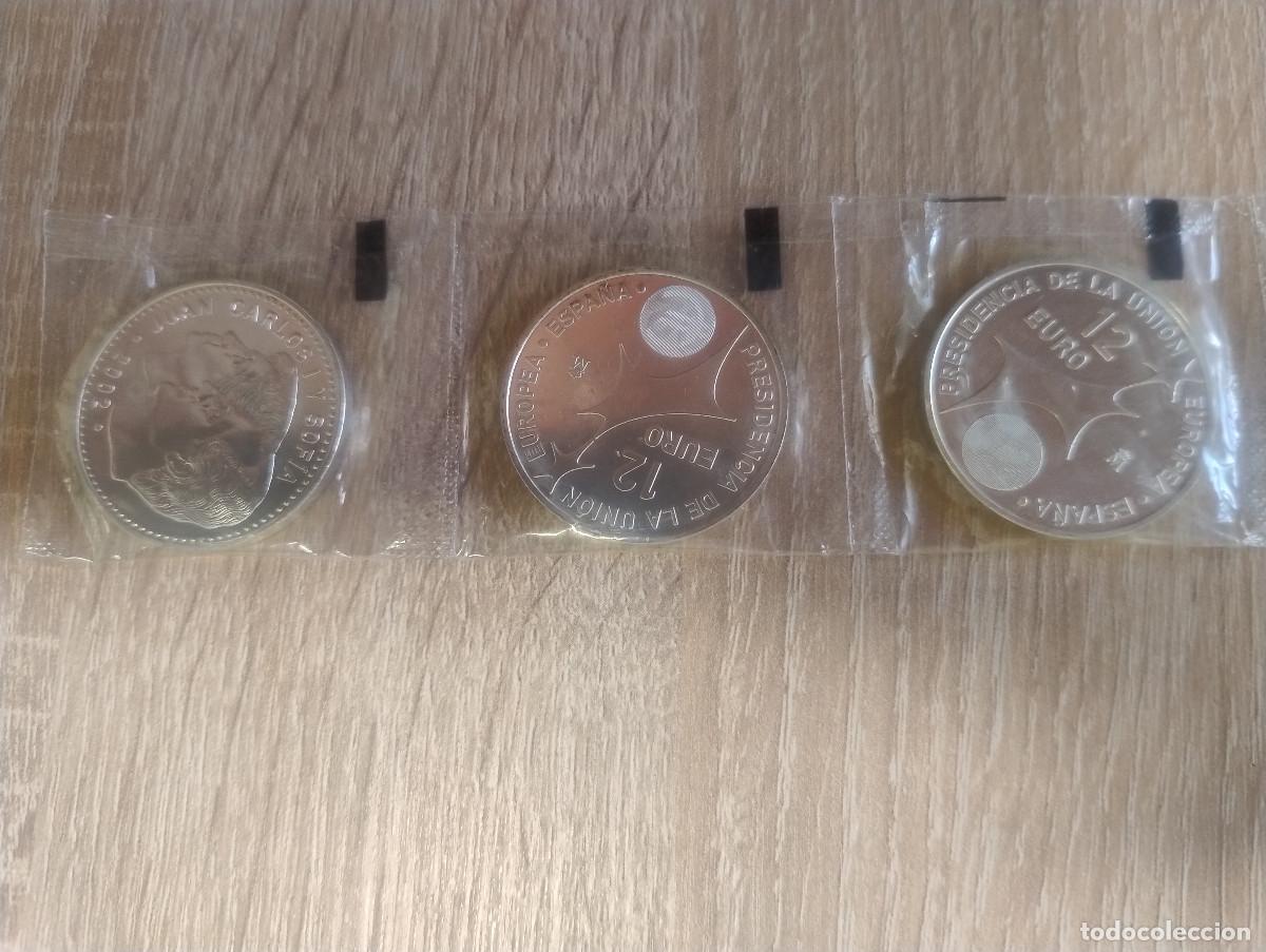 Monedas Juan Carlos I: 6 monedas de plata 12 &euro;