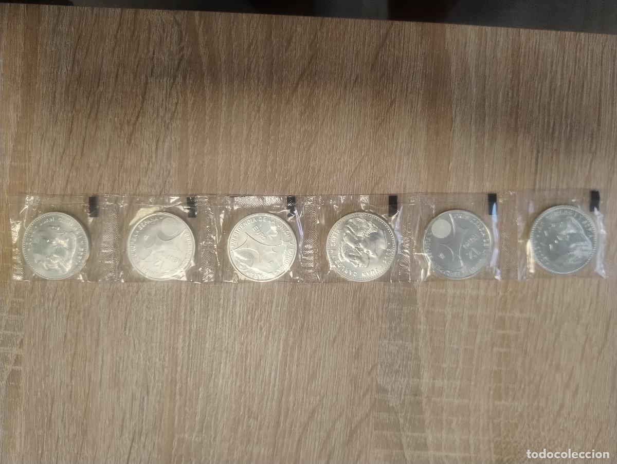 Monedas Juan Carlos I: 6 monedas de plata 12 &euro; - Foto 3