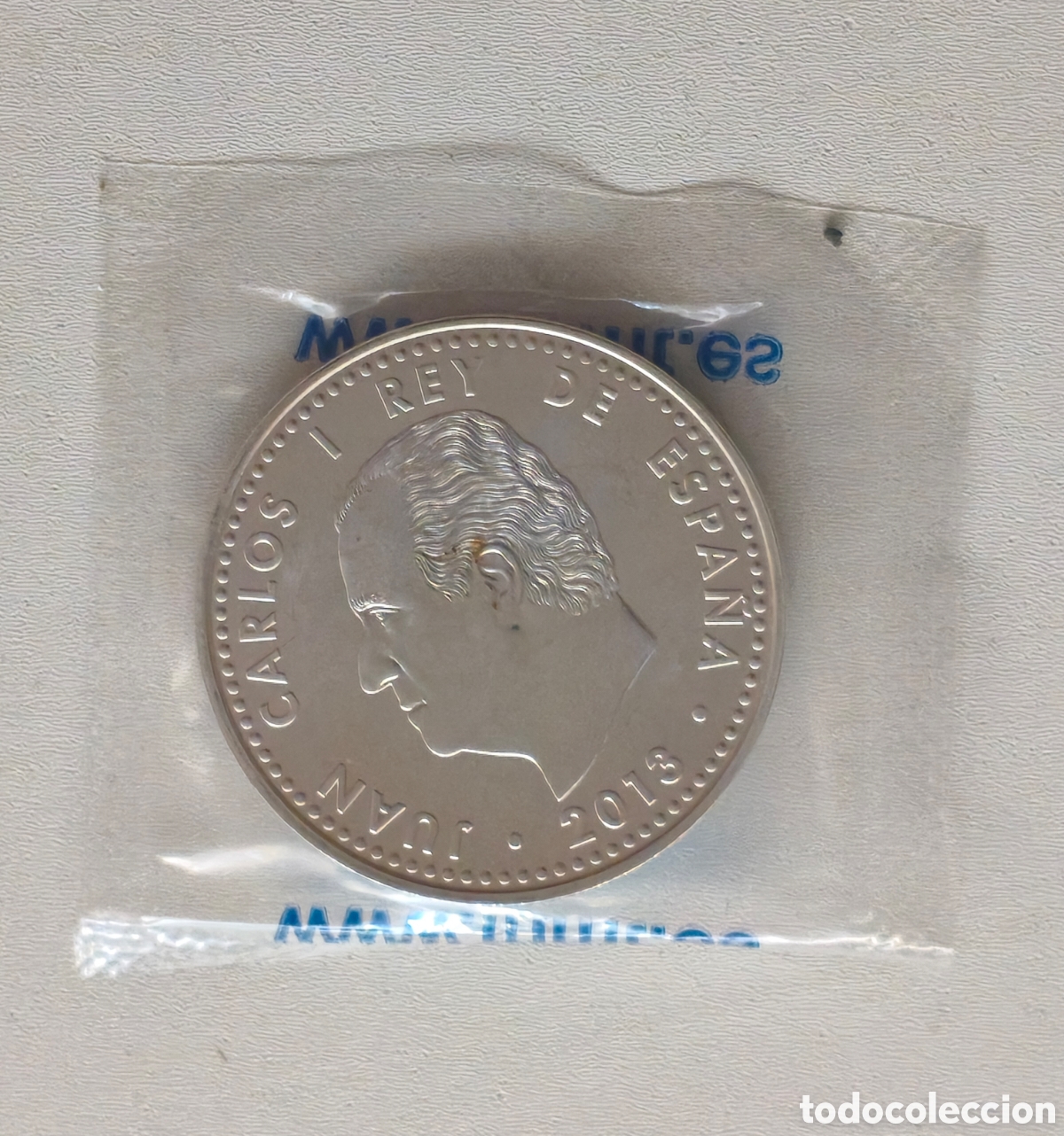 Monnaies Juan Carlos I: 30 EUROS ESPA&Ntilde;A PLATA 2013 SC PRECINTO FNMT. ANIVERSARIO JUAN CARLOS I