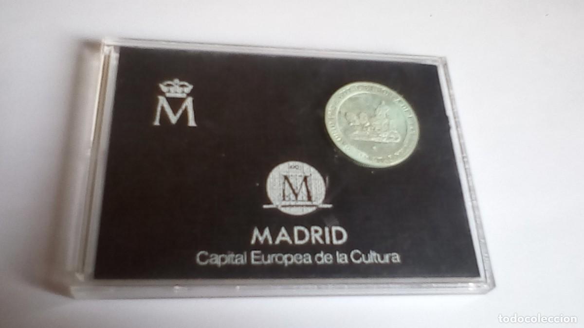 Monedas Juan Carlos I: 200 PESETAS PLATA 1992 FNMT MADRID CAPITAL EUROPEA