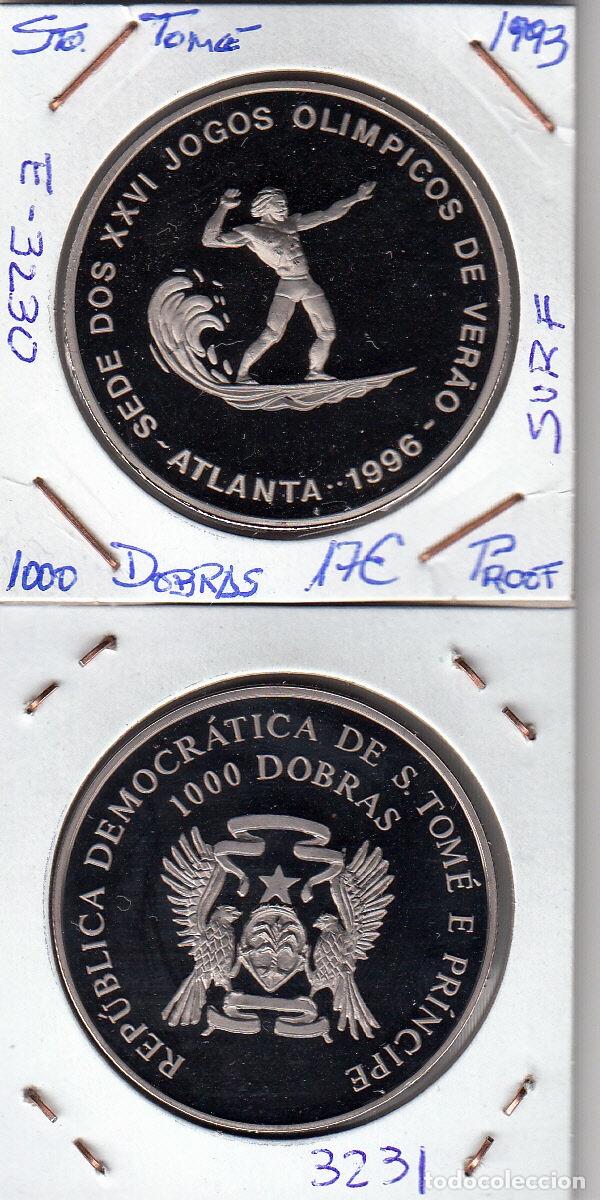 Monedas Juan Carlos I: E3230 MONEDA SANTO TOME Y PRINCIPE 1000 DOBRAS 1993 PROOF