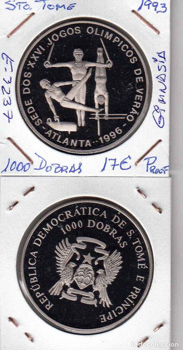 Monedas Juan Carlos I: E3237 MONEDA SANTO TOME Y PRINCIPE 1000 DOBRAS 1993 PROOF