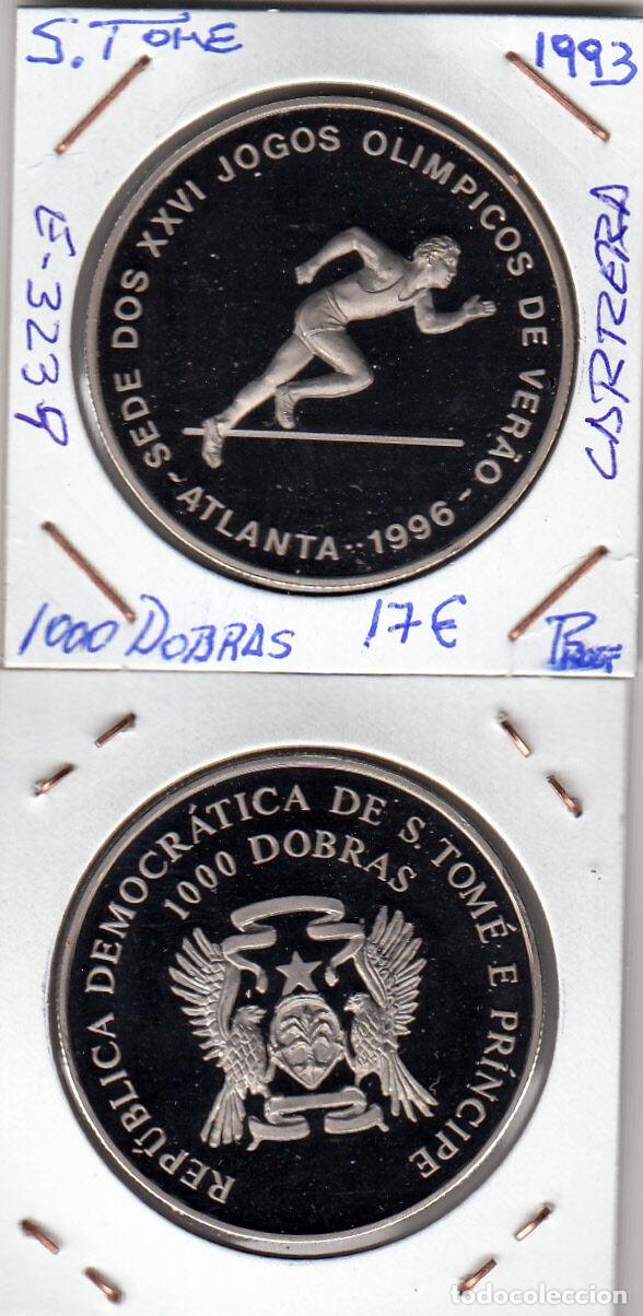 Monedas Juan Carlos I: E3239 MONEDA SANTO TOME Y PRINCIPE 1000 DOBRAS 1993 PROOF