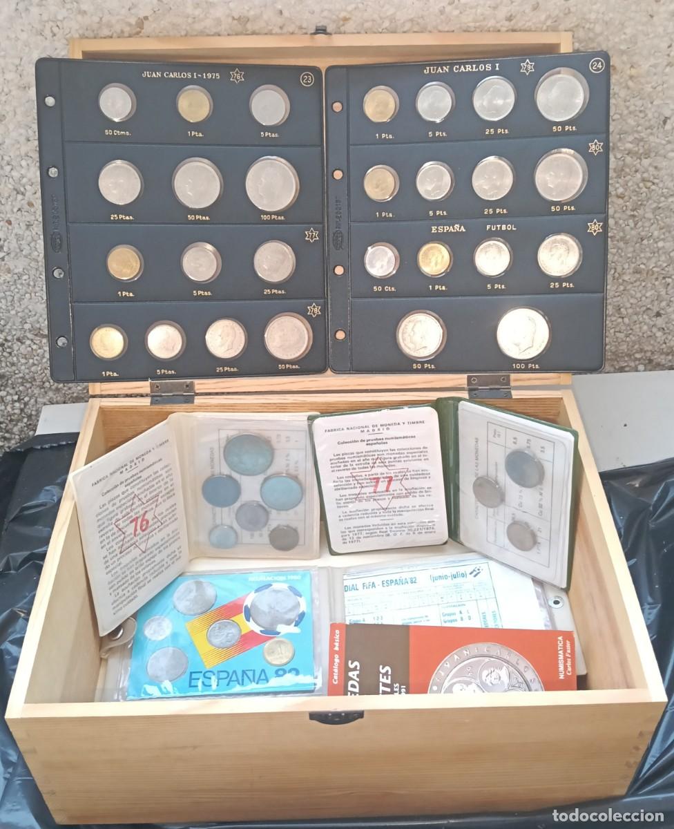 Monedas Juan Carlos I: Conjunto de Colecci&oacute;n sin circular/perfecto estado, de monedas espa&ntilde;olas