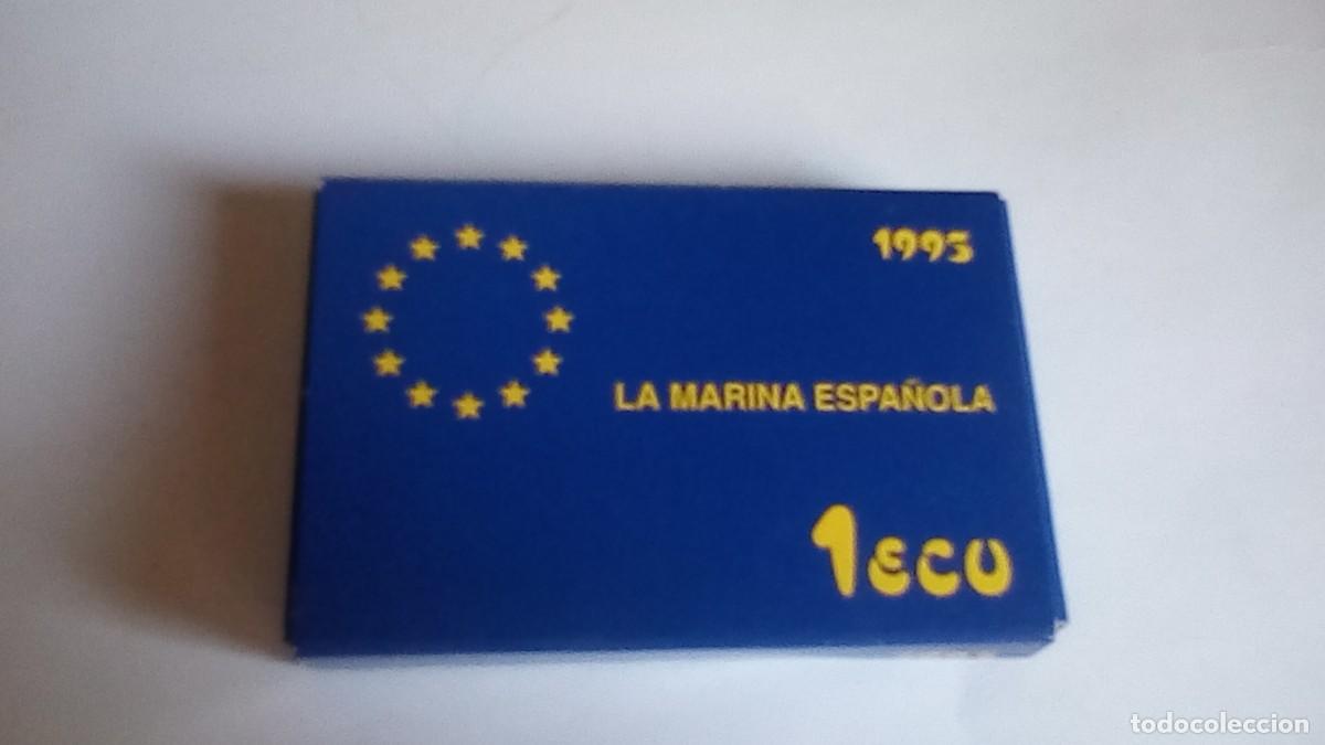 Monedas Juan Carlos I: 1 ECU PLATA ESPA&Ntilde;A . LA MARINA ESPA&Ntilde;OLA 1995