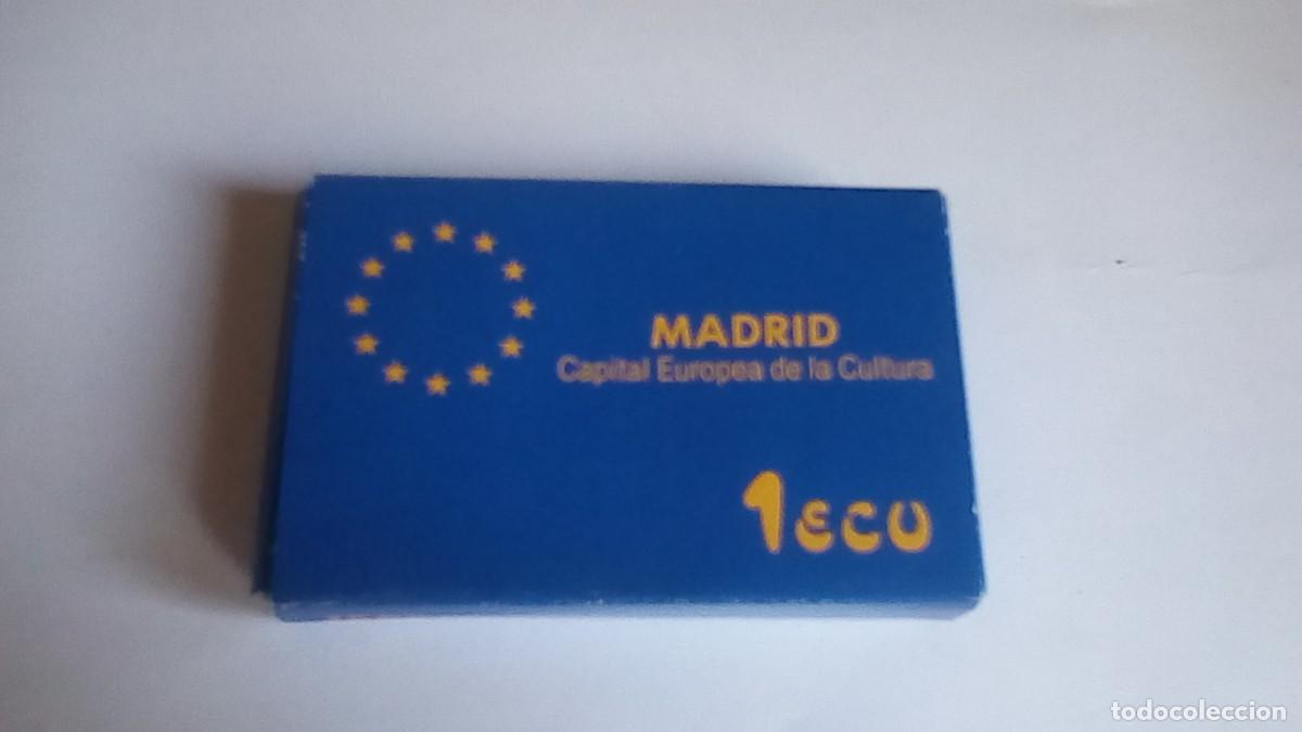 Monedas Juan Carlos I: 1 ECU PLATA 1992. MADRID CAPITAL DE LA CULTURA