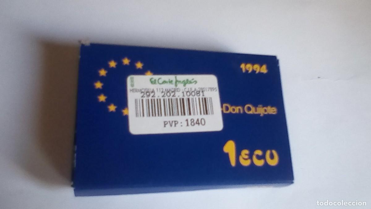 Monedas Juan Carlos I: 1 ECU PLATA 1994 ESPA&Ntilde;A . EL QUIJOTE