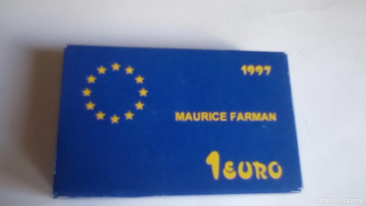 Monedas Juan Carlos I: 1 EURO PLATA ESPA&Ntilde;A 1997 . Maurice Farman
