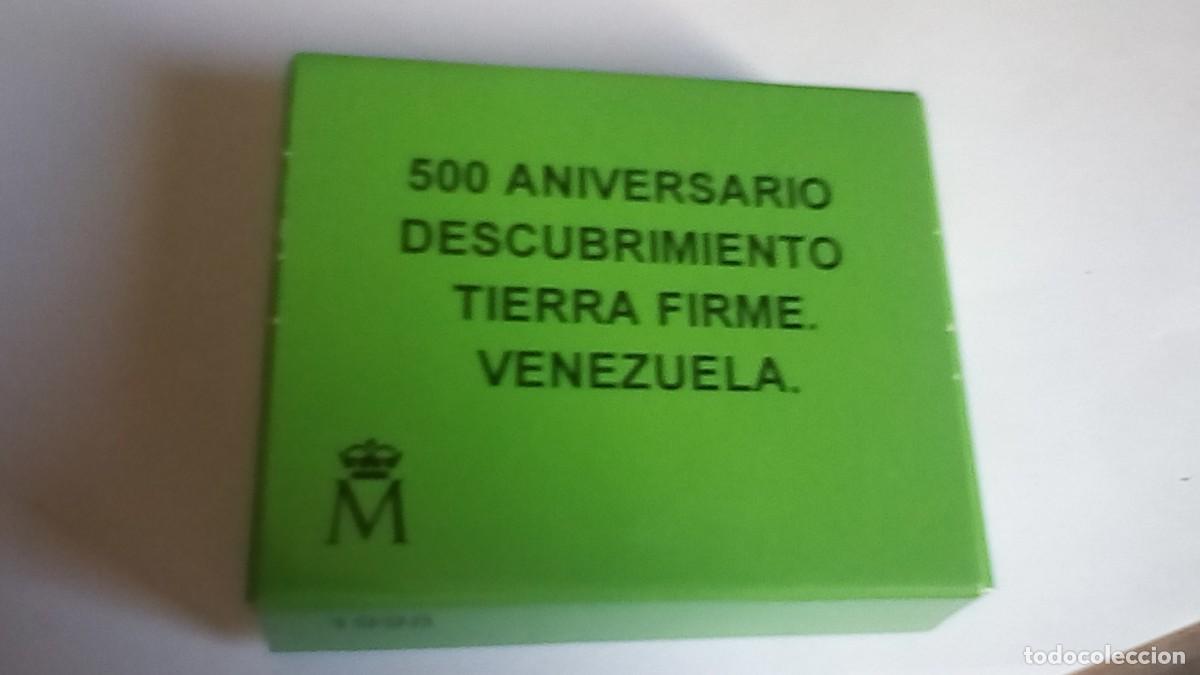 Monedas Juan Carlos I: 3 EUROS PLATA 1998 . 500 ANIVERSARIO VENEZUELA