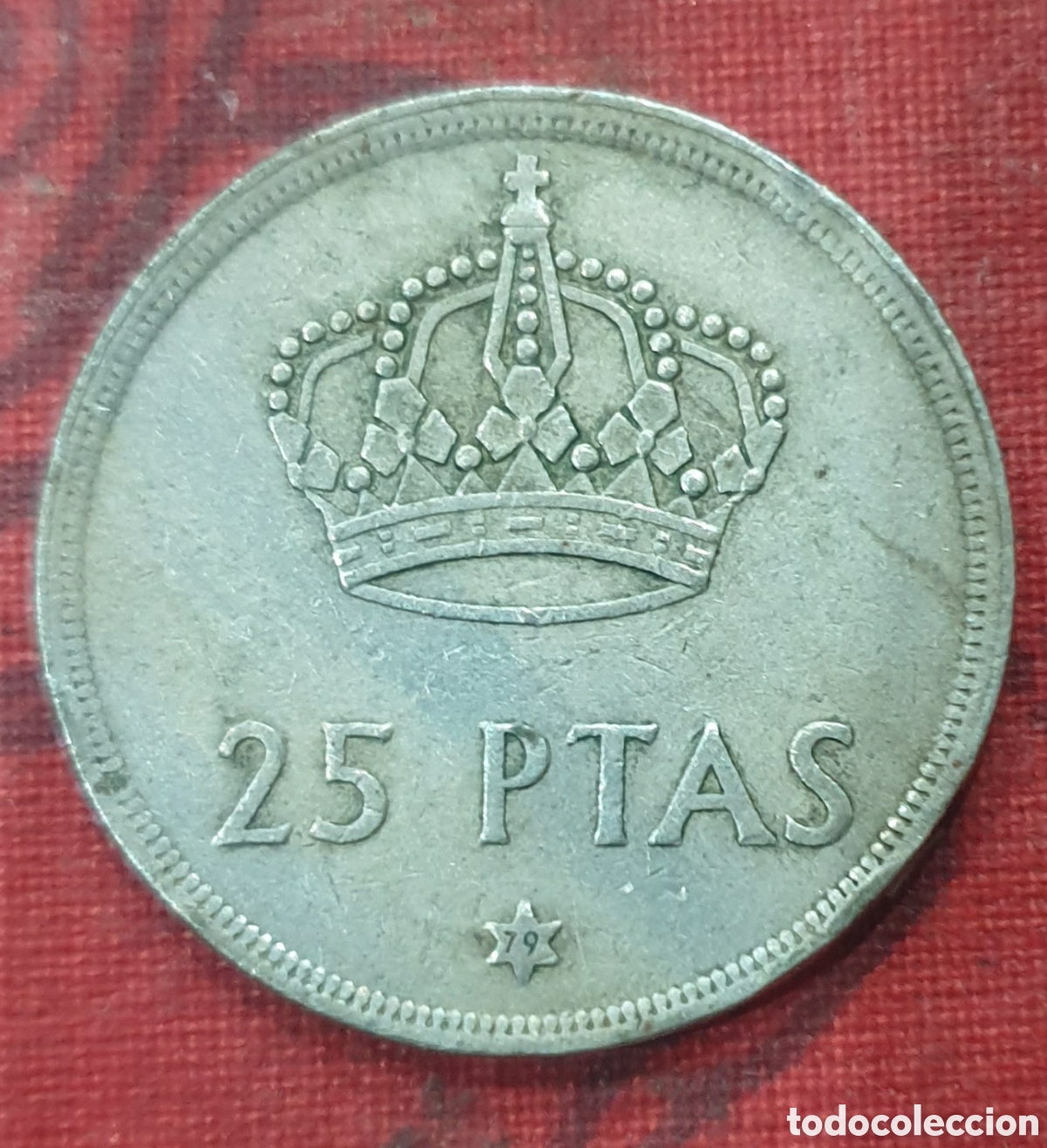 Monedas Juan Carlos I: 25 pesetas estrella 79