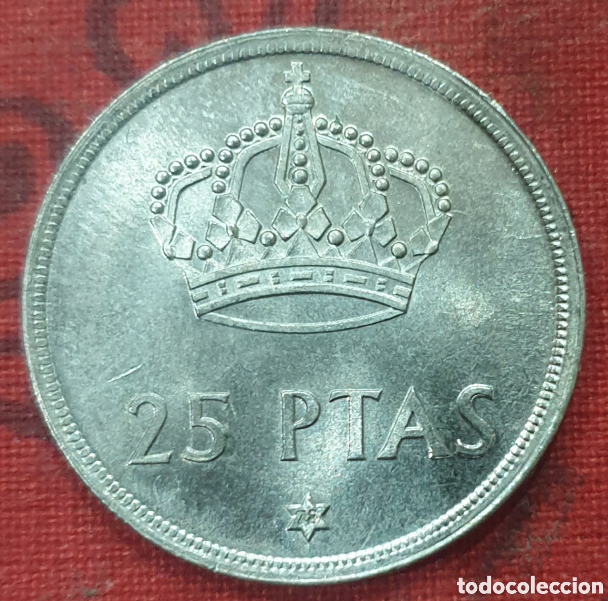Monedas Juan Carlos I: 25 pesetas estrella 78