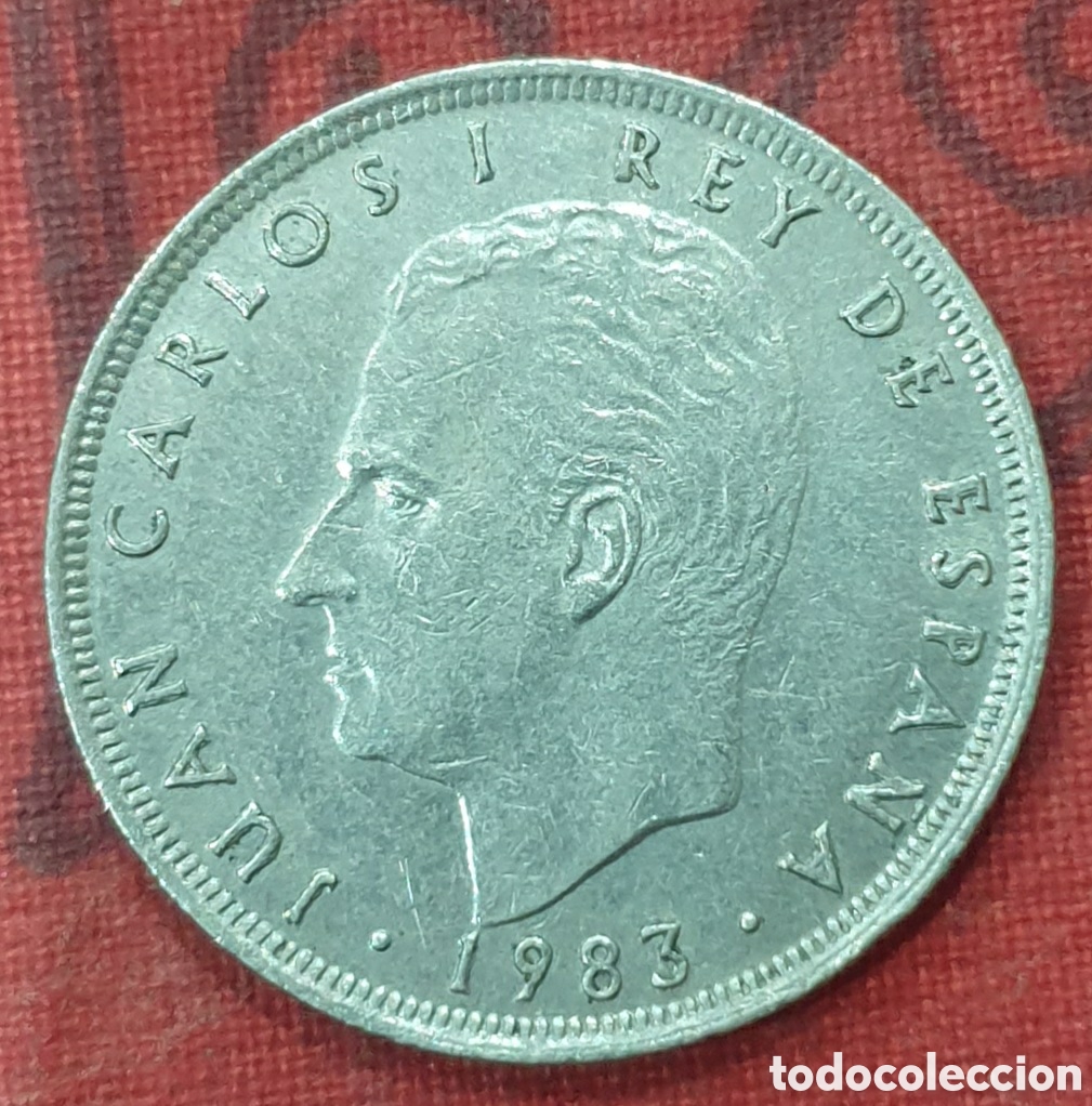 Monedas Juan Carlos I: Moneda de 25 pesetas de 1983