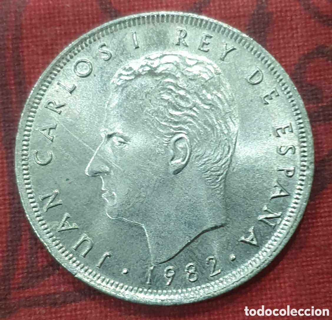 Monedas Juan Carlos I: Moneda de 25 pesetas de 1982