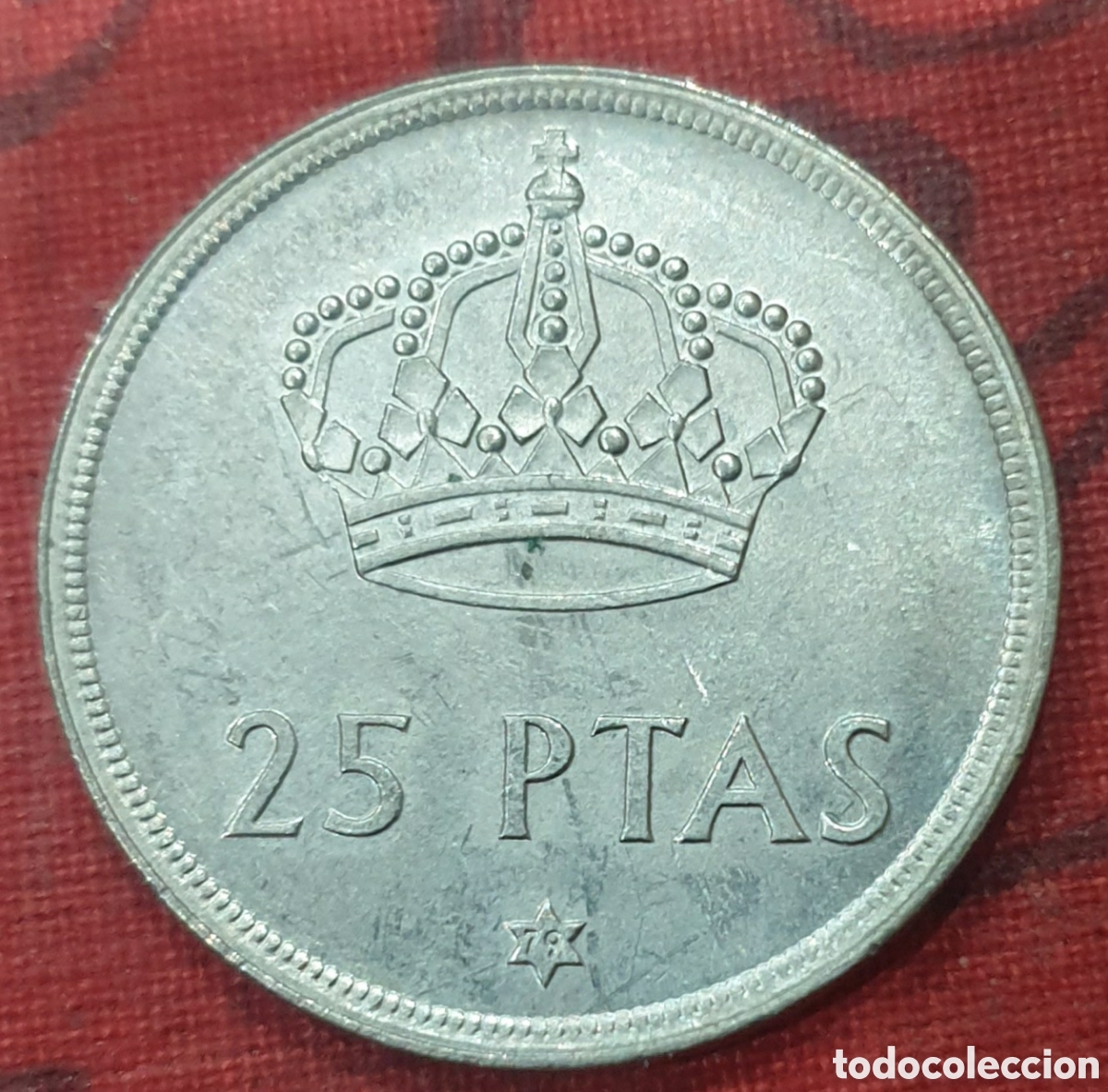 Monedas Juan Carlos I: 25 pesetas estrella 79
