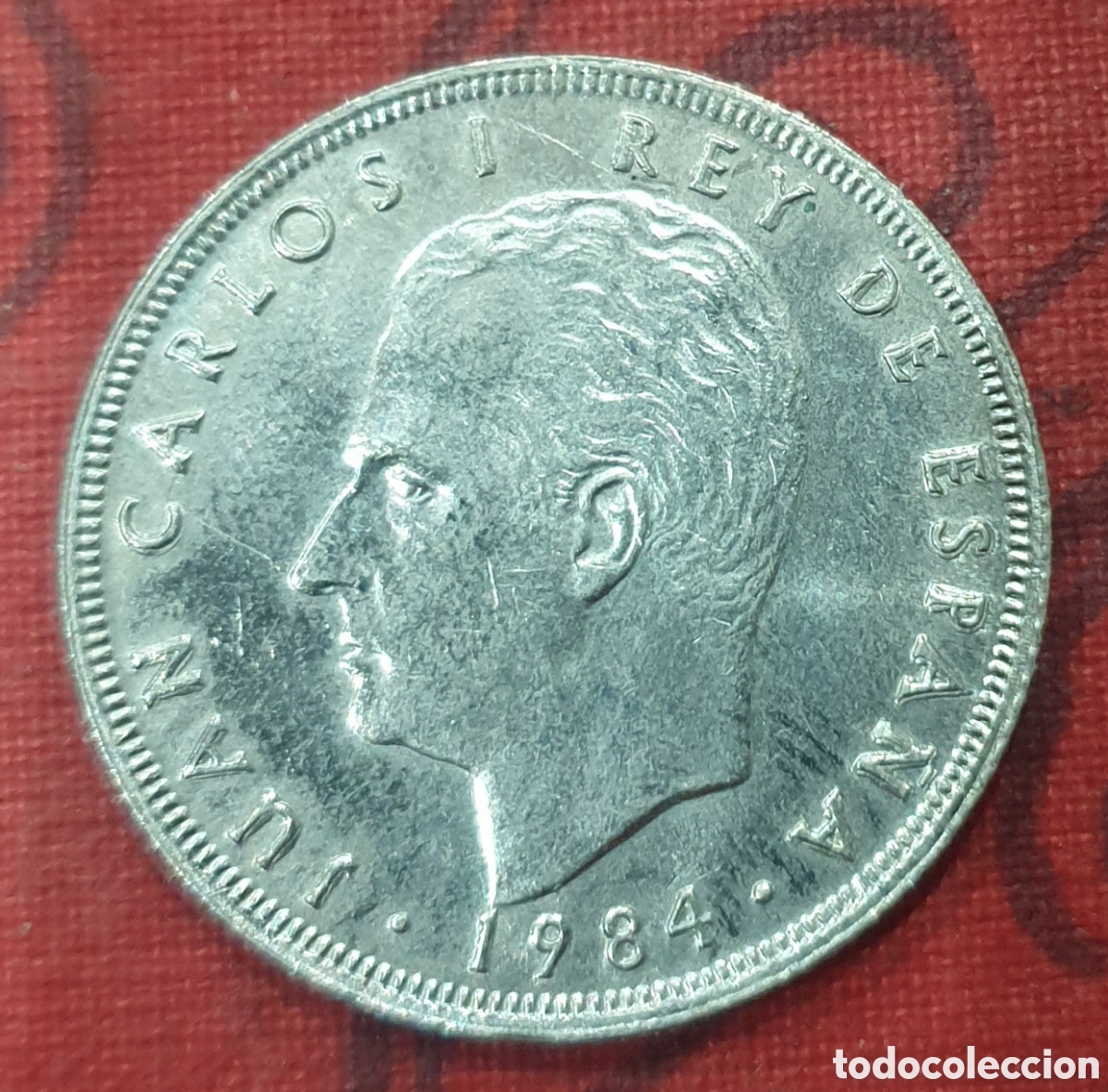 Monedas Juan Carlos I: Moneda de 25 pesetas de 1984