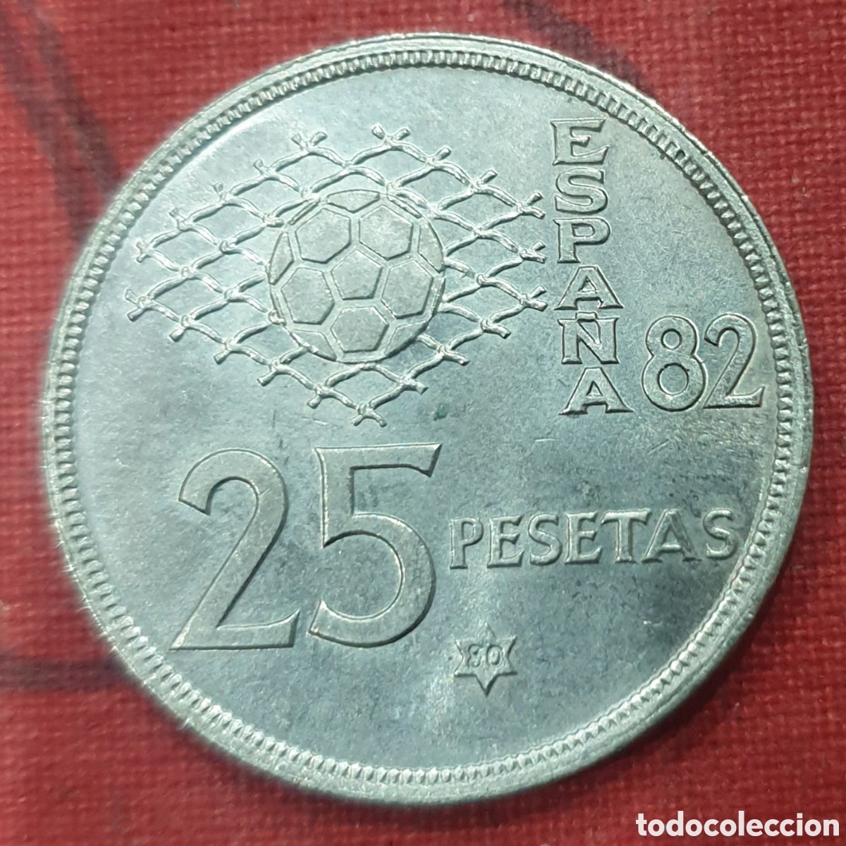 Monedas Juan Carlos I: 25 pesetas estrella 80