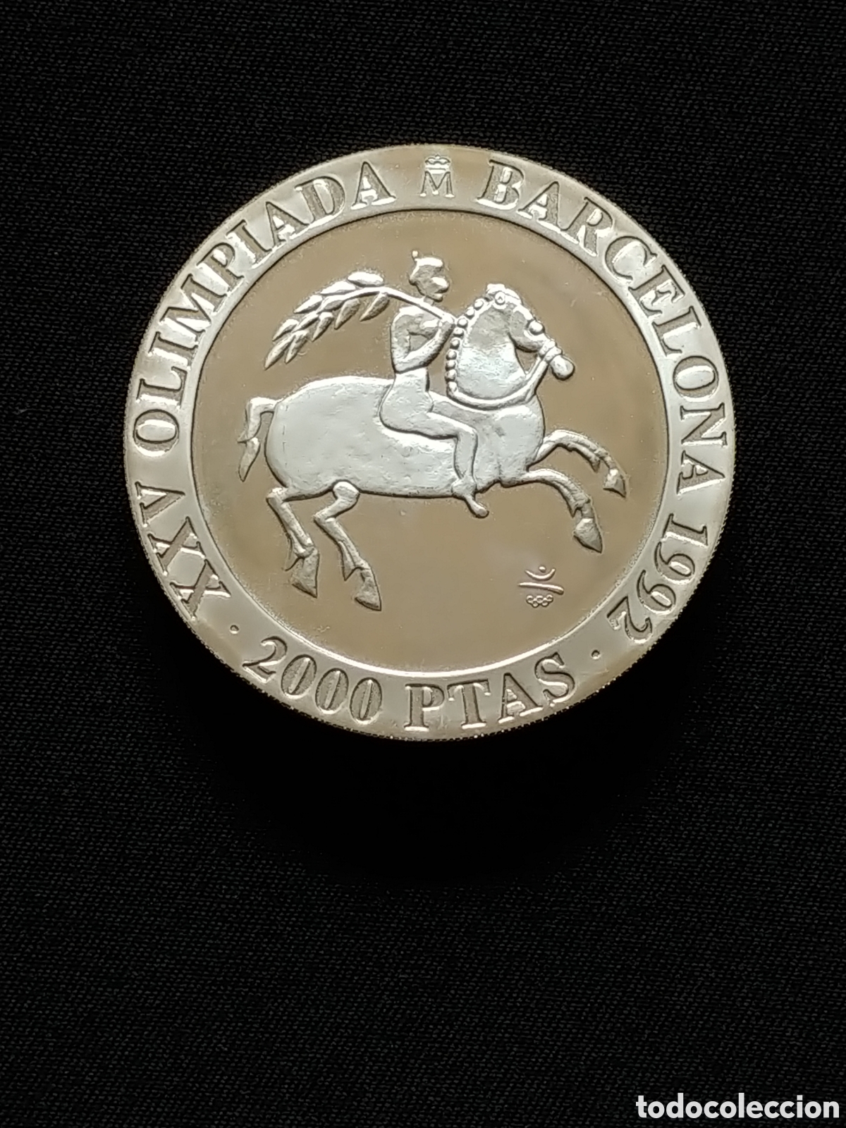 Monedas Juan Carlos I: Espa&ntilde;a, 2000 Pesetas 1991, plata .925 mls., Proof