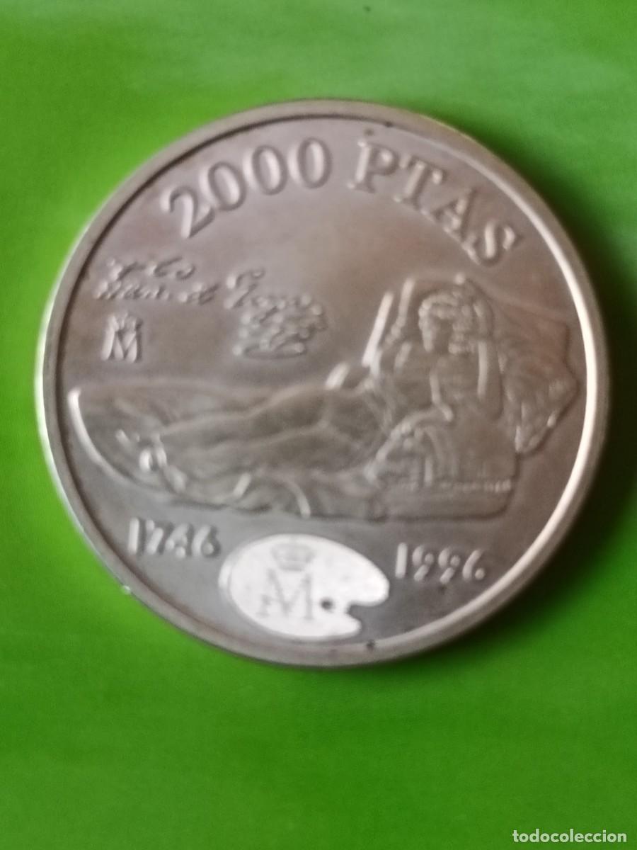 Monedas Juan Carlos I: Moneda espa&ntilde;ola de plata 2000 pts