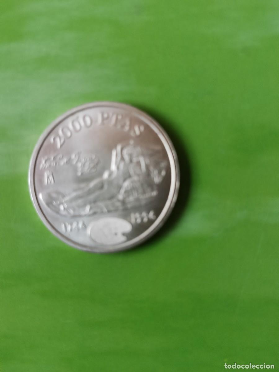 Monedas Juan Carlos I: Moneda espa&ntilde;ola de plata de ,2000 pts.