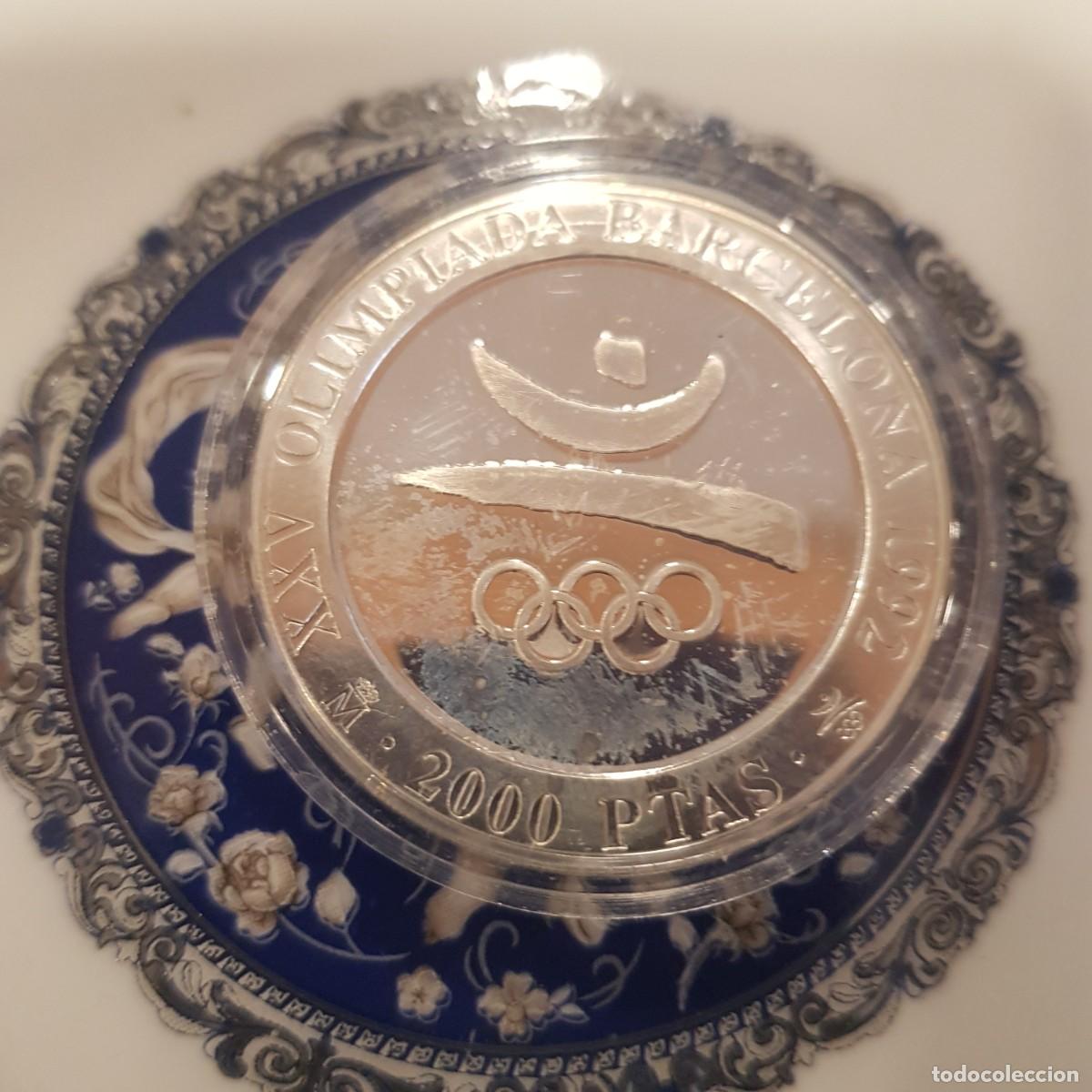 Monedas Juan Carlos I: Moneda 2000 Pesetas Plata XXV Olimpiada Barcelona Juan Carlos I Rey de Espa&ntilde;a 1990