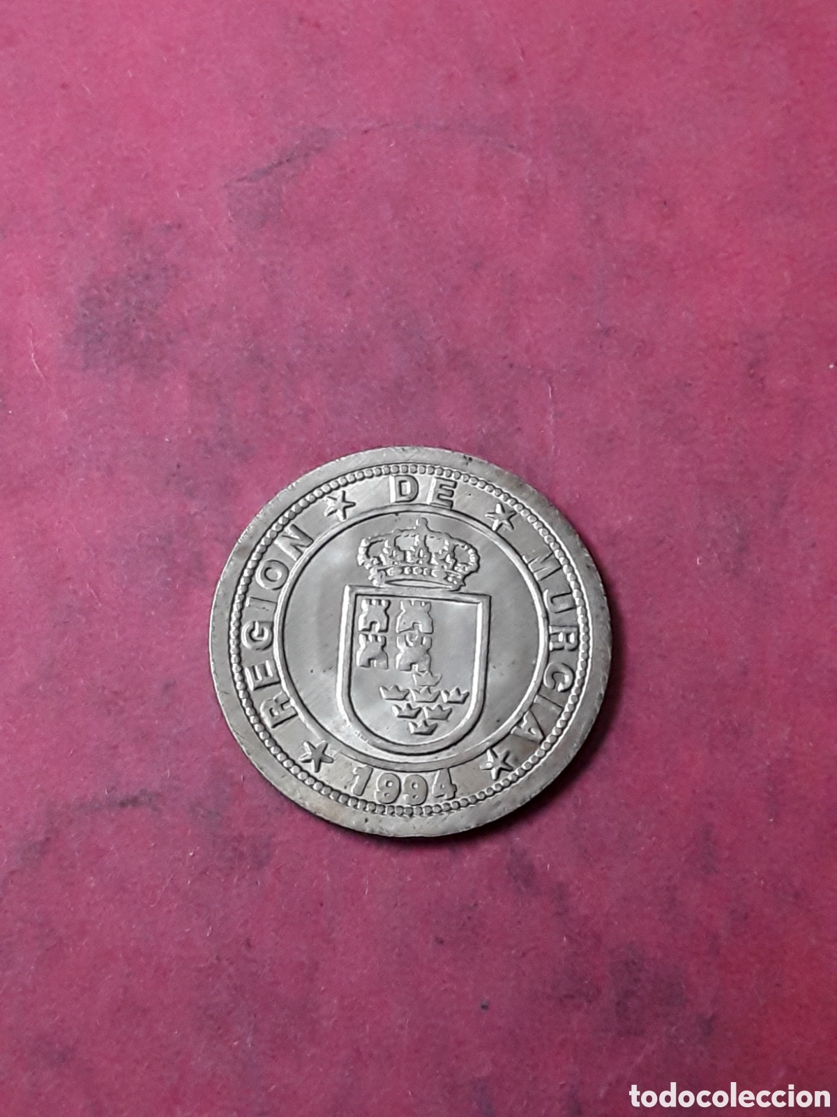 Monedas Juan Carlos I: MEDALLA PLATA CARTAGENA 1994, REGION DE MURCIA