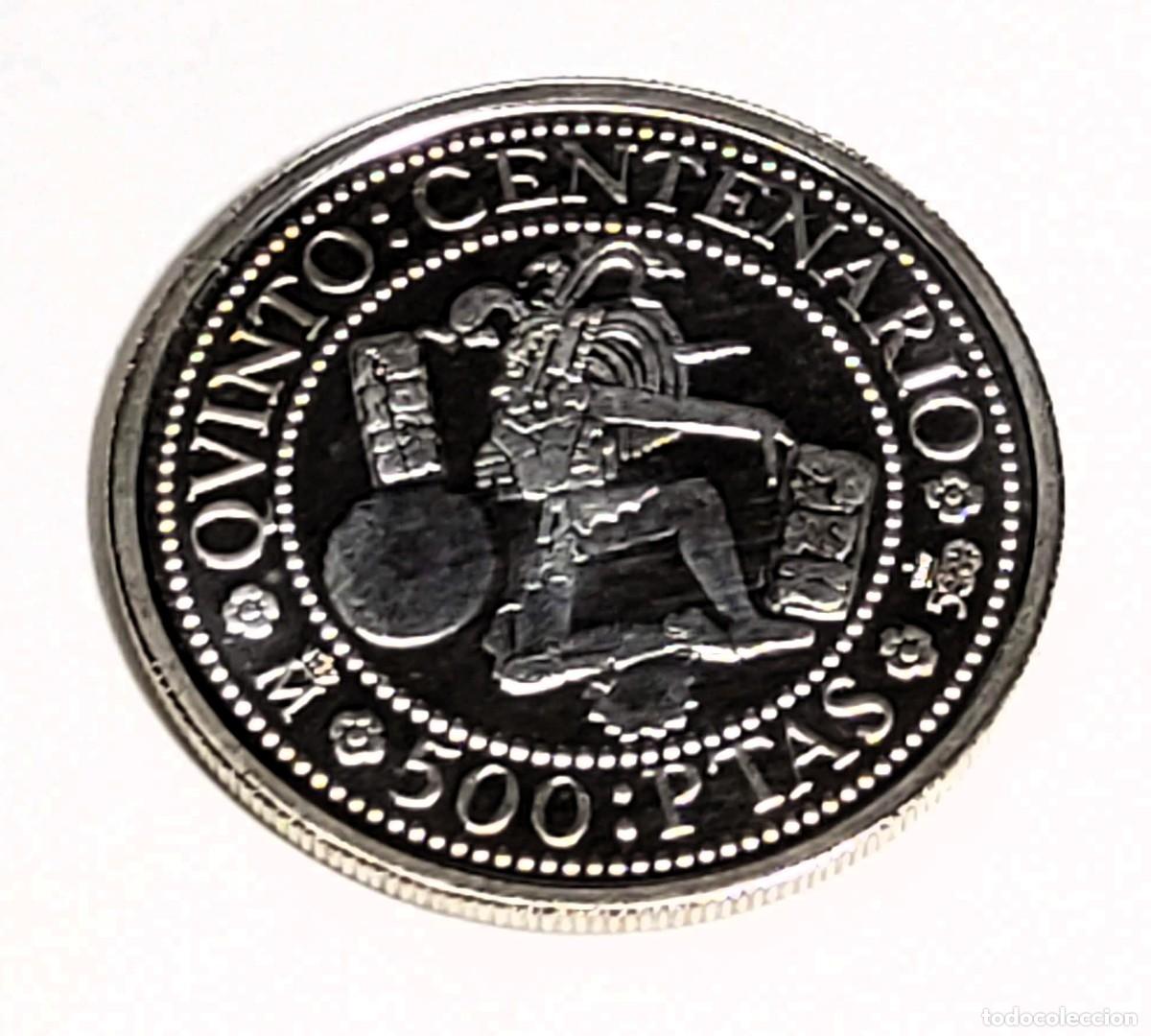 Monedas Juan Carlos I: 1000 PESETAS DE PLATA DE ESPA&Ntilde;A DEL A&Ntilde;O 1989.PROOF