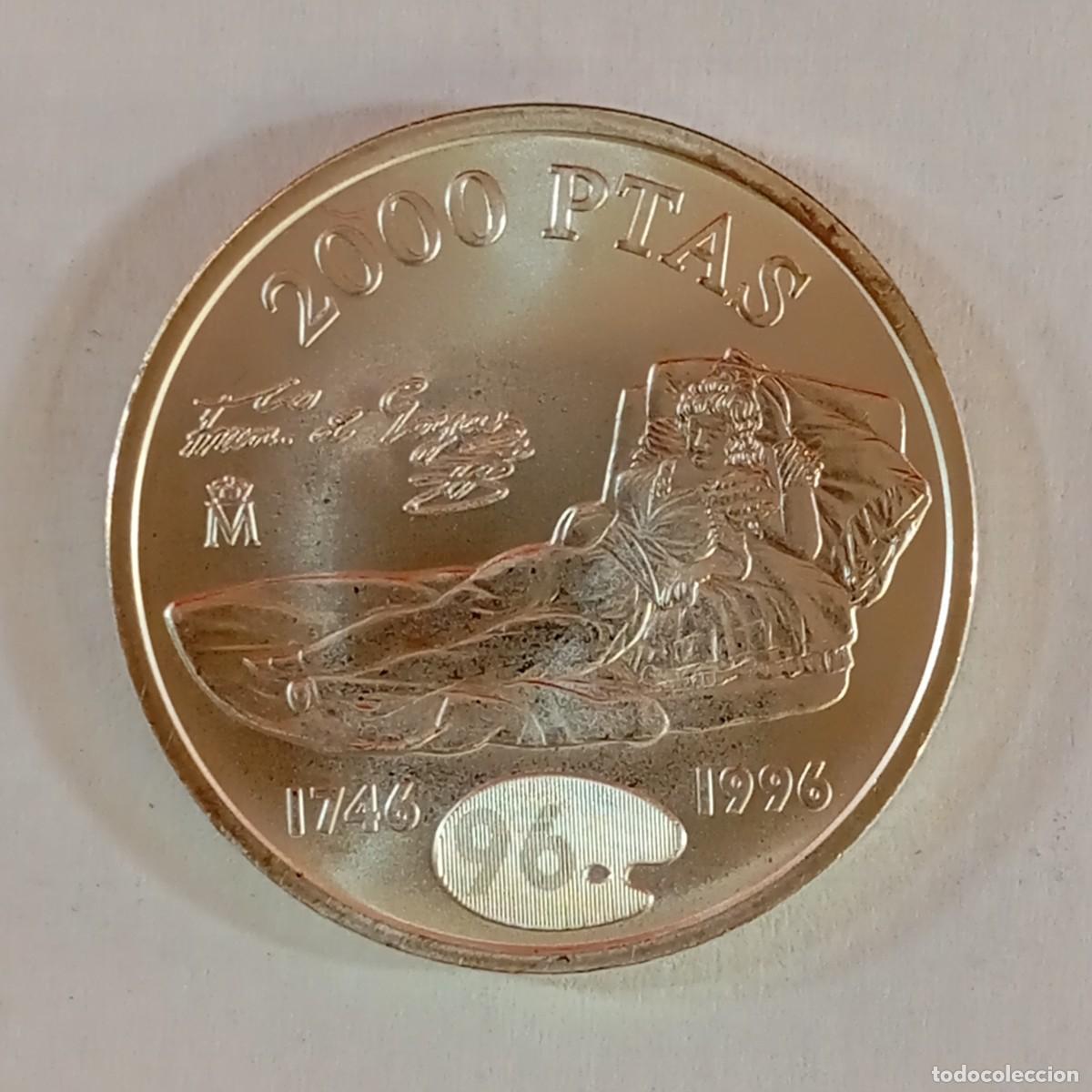 Monedas Juan Carlos I: MONEDA DE PLATA - 2000 PTAS - FRANCISCO DE GOYA - 1746-1996 - ESPA&Ntilde;A - 1996 - MBC+ / 3260