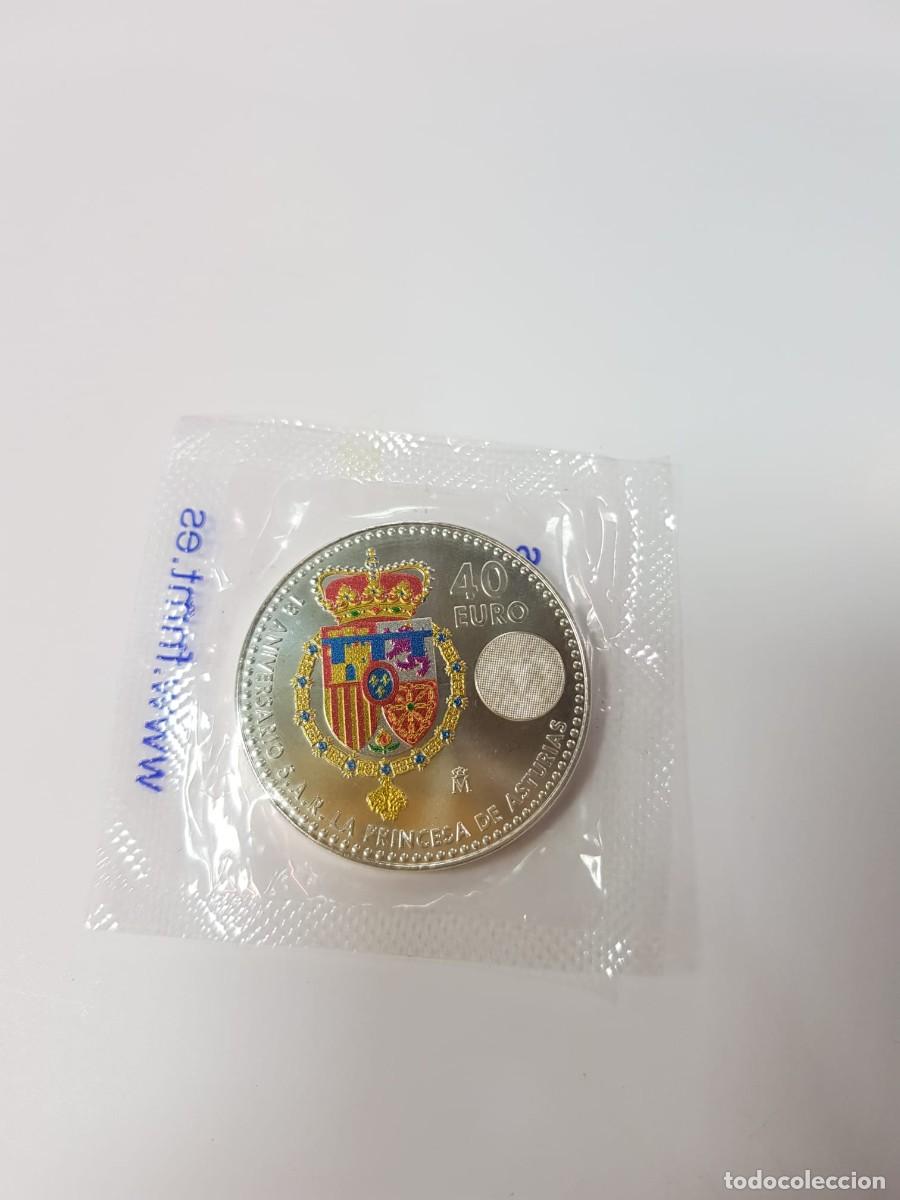 Monedas Juan Carlos I: ESPA&Ntilde;A-FELIPE VI- 40 EURO-2023